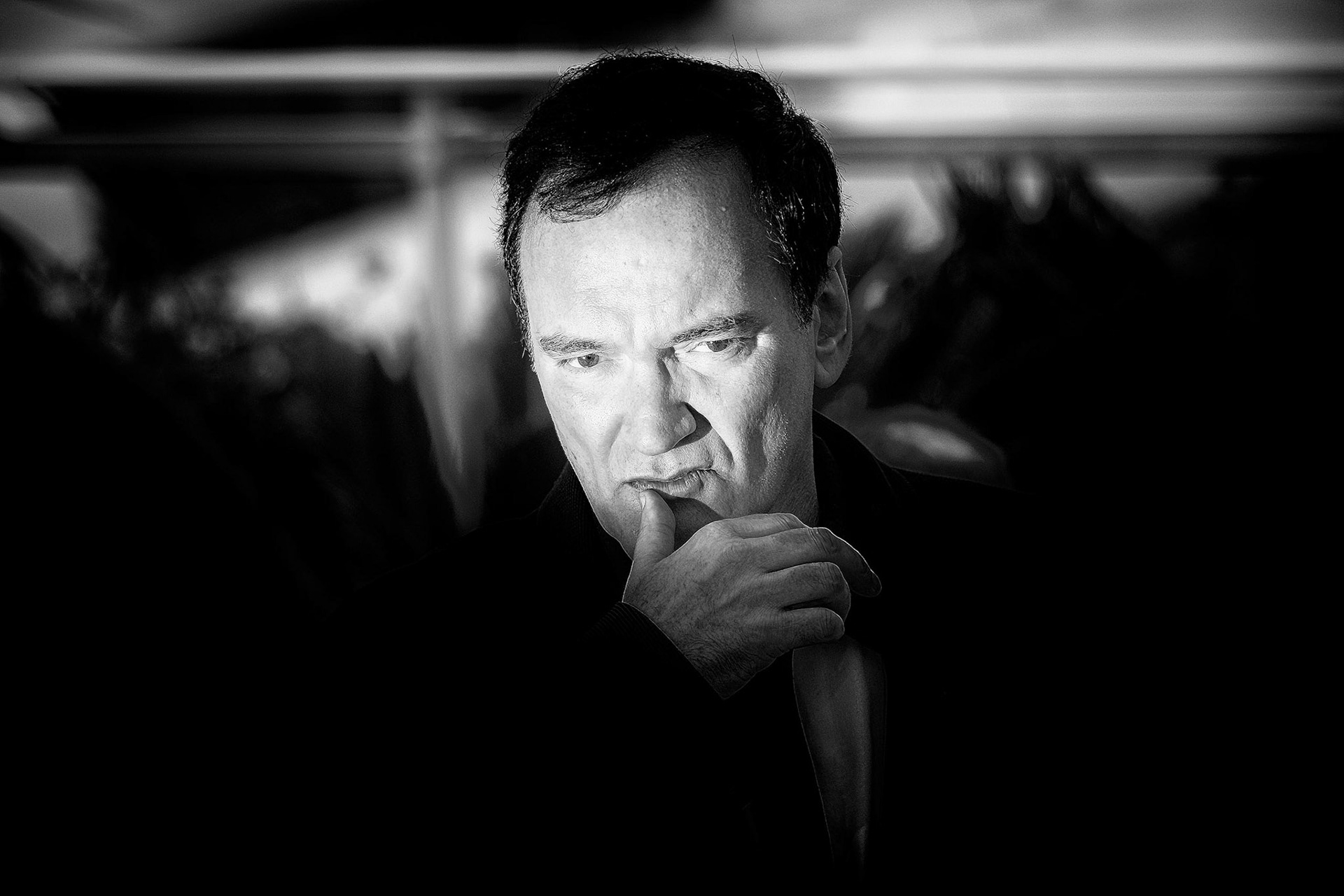 Quentin Tarantino poses at a photocall for  Once Upon a Time In... Hollywood on Wednesday 22 May 2019 at the 72nd Festival de Cannes, Palais des Festivals, Cannes. Pictured: Quentin Tarantino. Editors Note: This image as been converted to monochrome. Picture by Julie Edwards/LFI/Avalon. All usages must be credited Julie Edwards/LFI/Avalon. All usages must be credited Julie Edwards/LFI/Avalon.