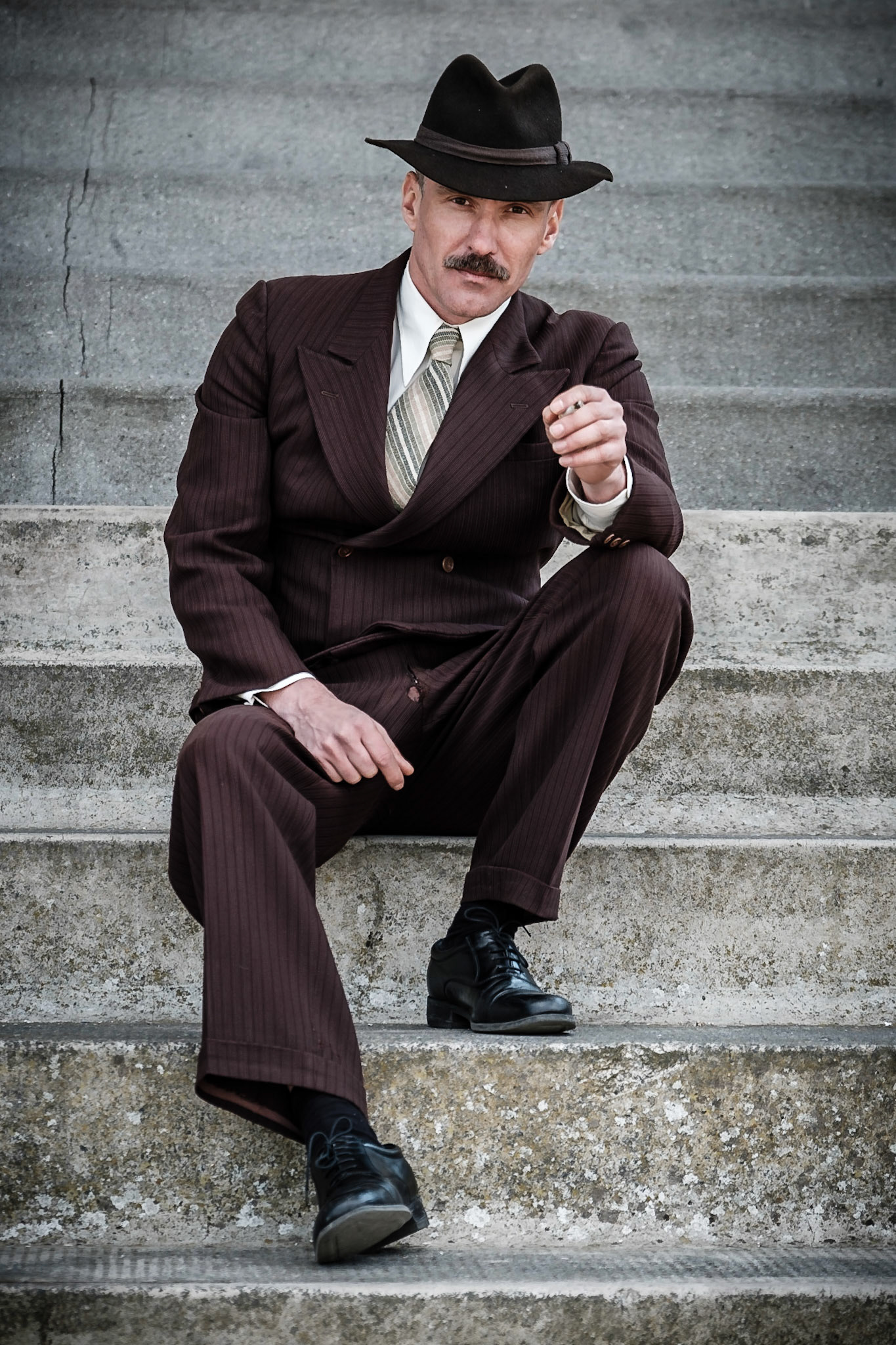 Doug Allen On Set Portrait