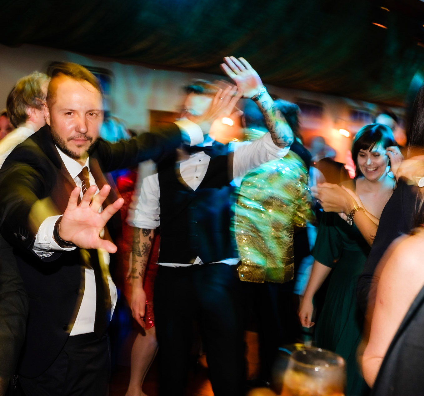 Dancing and Partying at the UK Cinema Association Christmas Party on Friday 6 December 2019 at 8 Northumberland, London. . Picture by Julie Edwards.