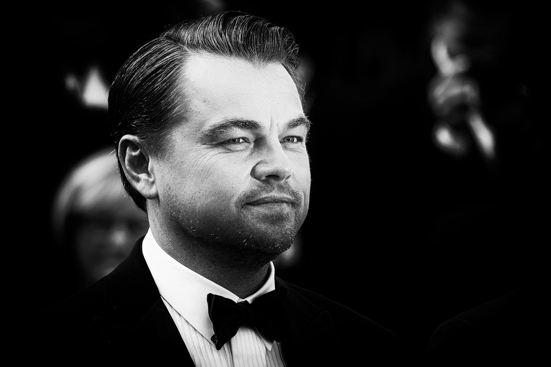 Leonardo DiCaprio poses on the red carpet for Once Upon a Time In... Hollywood Premiere  on Tuesday 21 May 2019 at the 72nd Festival de Cannes, Palais des Festivals, Cannes. Pictured: Leonardo DiCaprio. Editors Note: This image as been converted to monochrome. Picture by Julie Edwards/LFI/Avalon. All usages must be credited Julie Edwards/LFI/Avalon. All usages must be credited Julie Edwards/LFI/Avalon.
