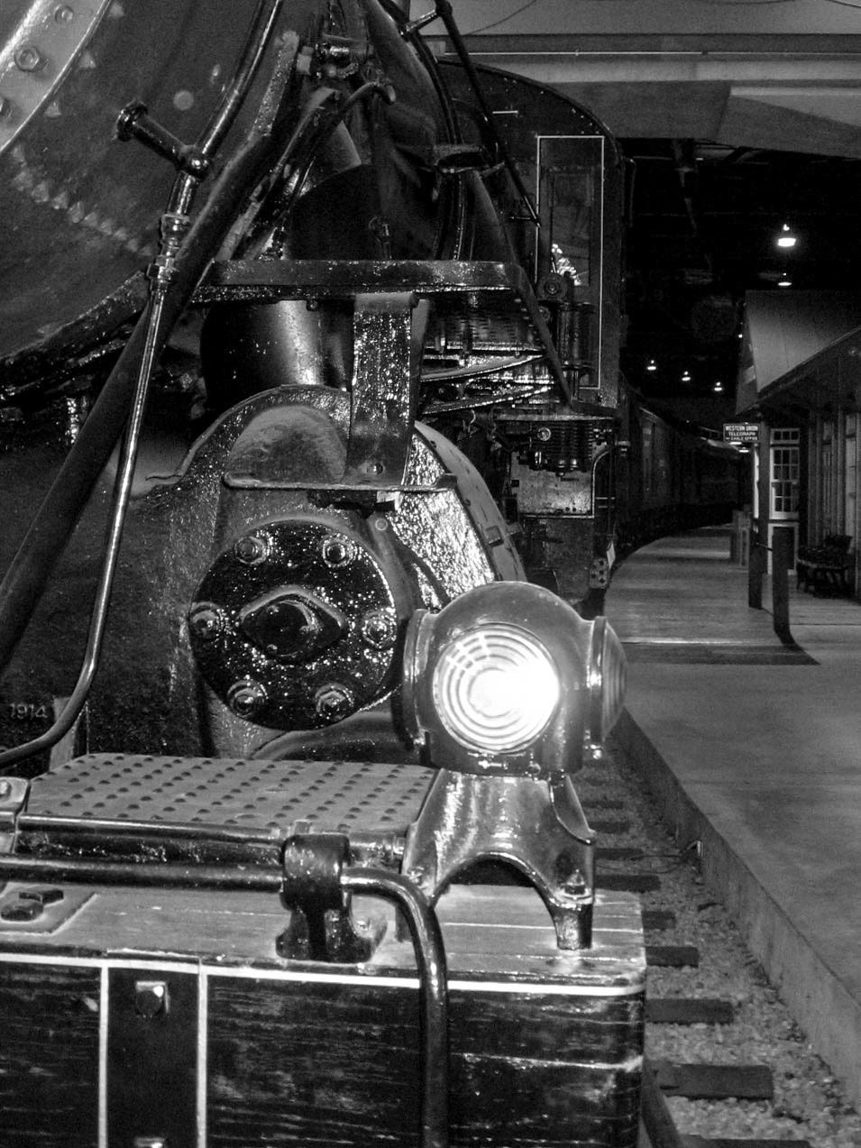 Old steam engine