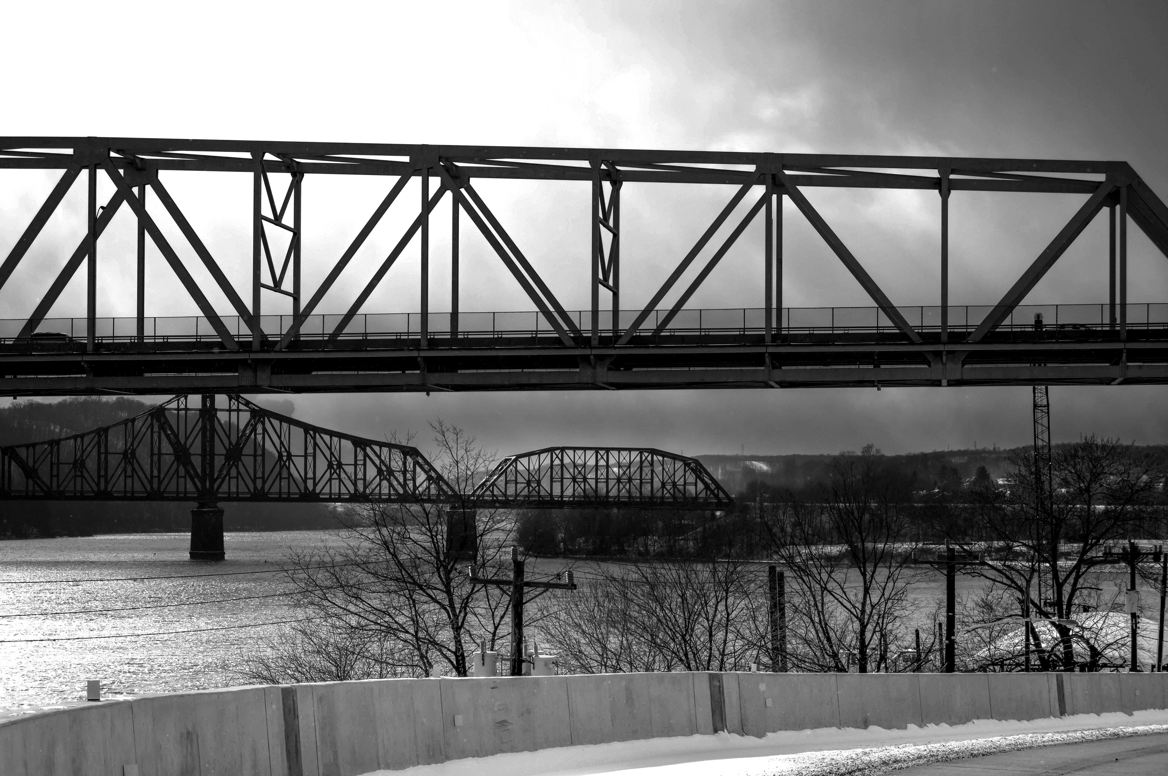 Beaver County bridges over the Ohio River