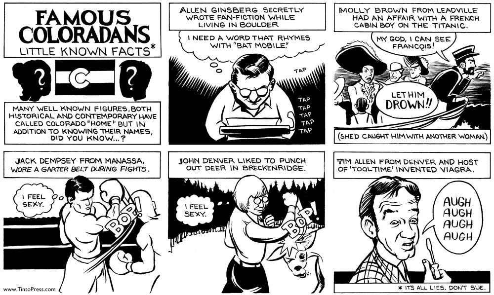 Strip for Westword comics Issue