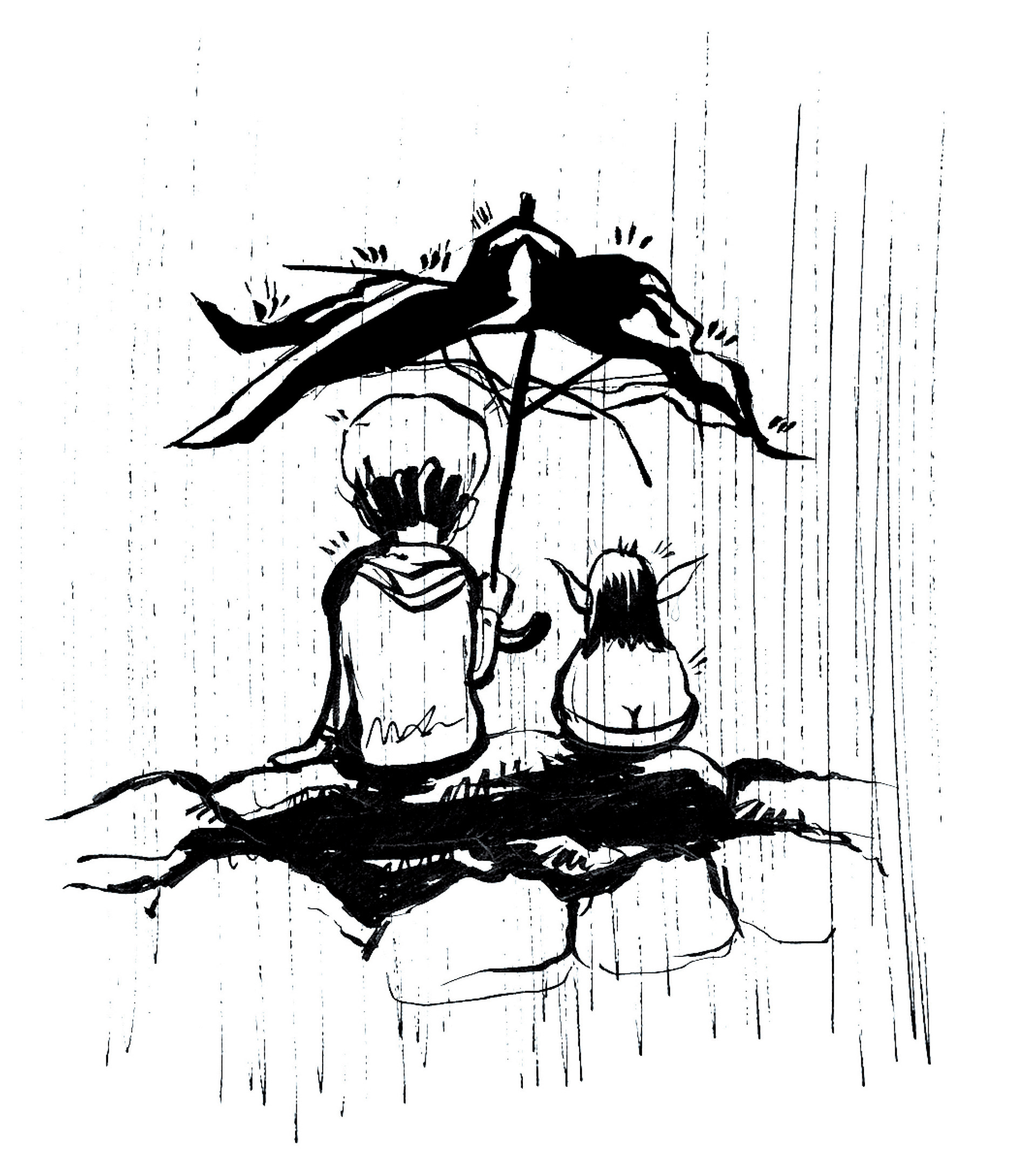 Book spot illustration