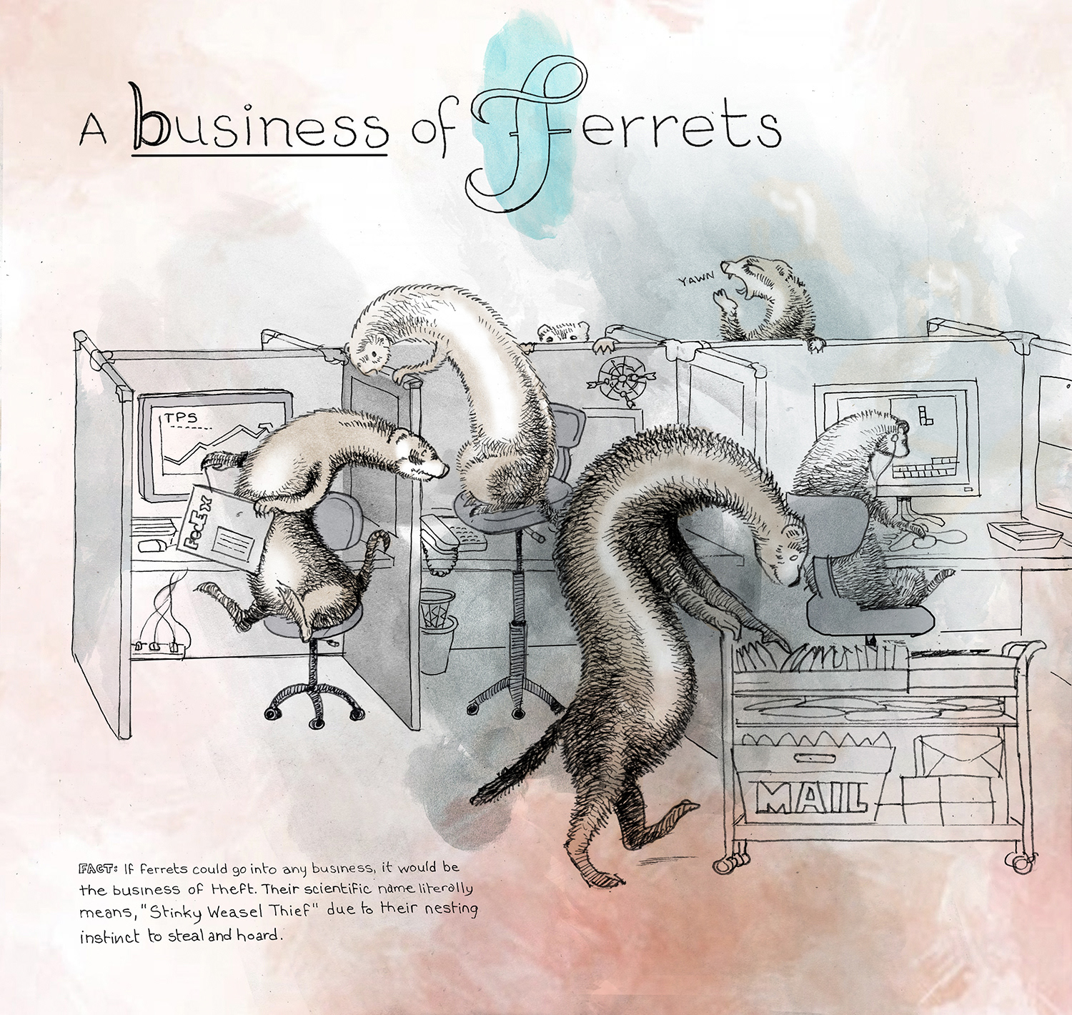 Alphabet book illustration