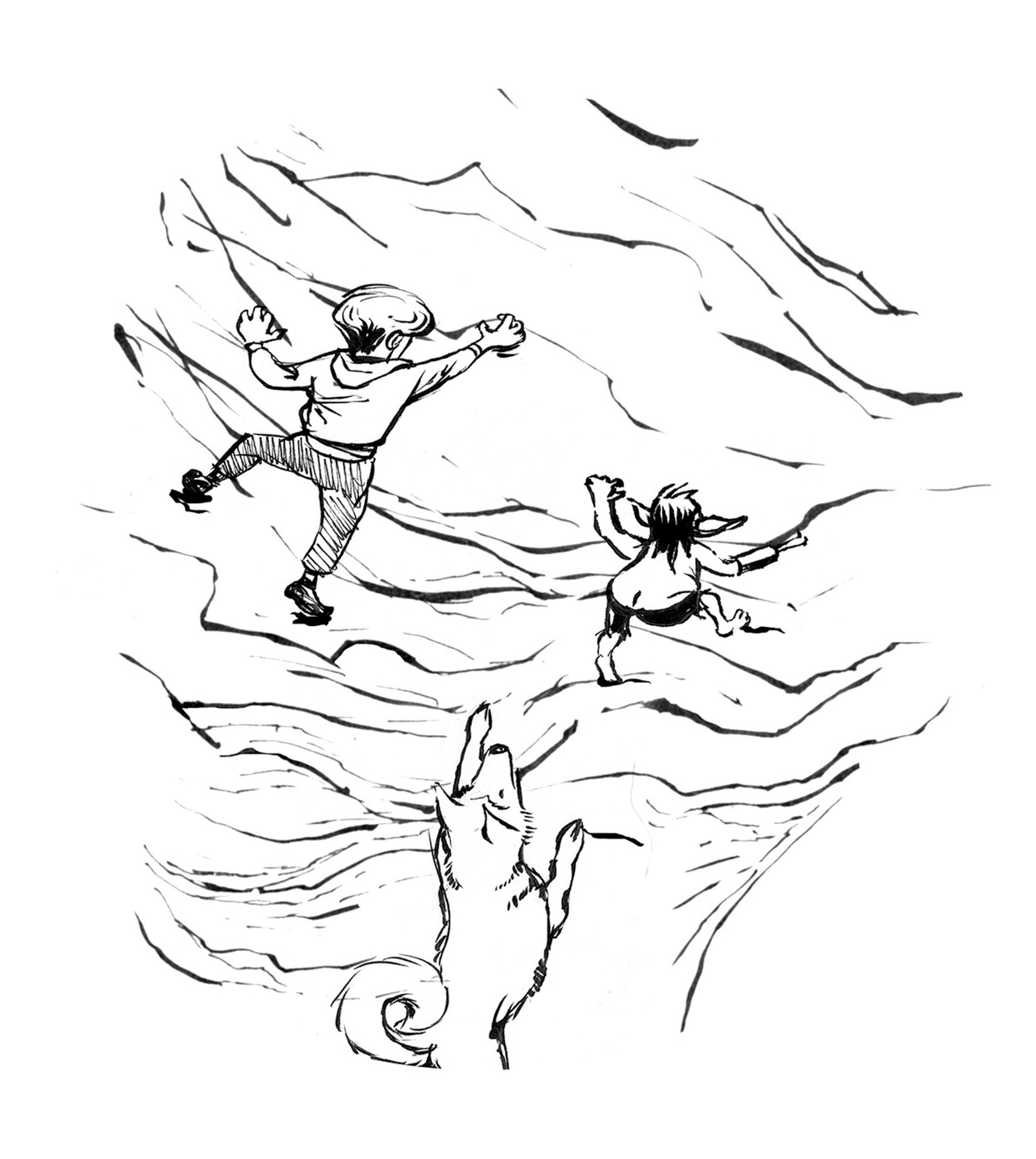 Book spot illustration