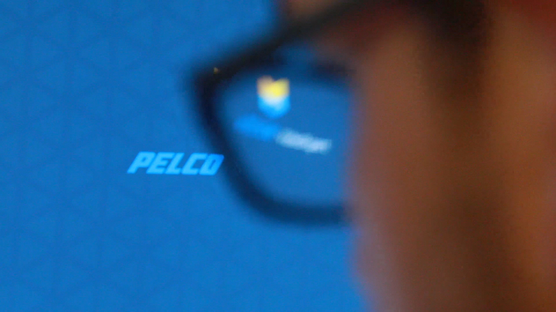 PELCO surveillance tech company. VFX and Graphics