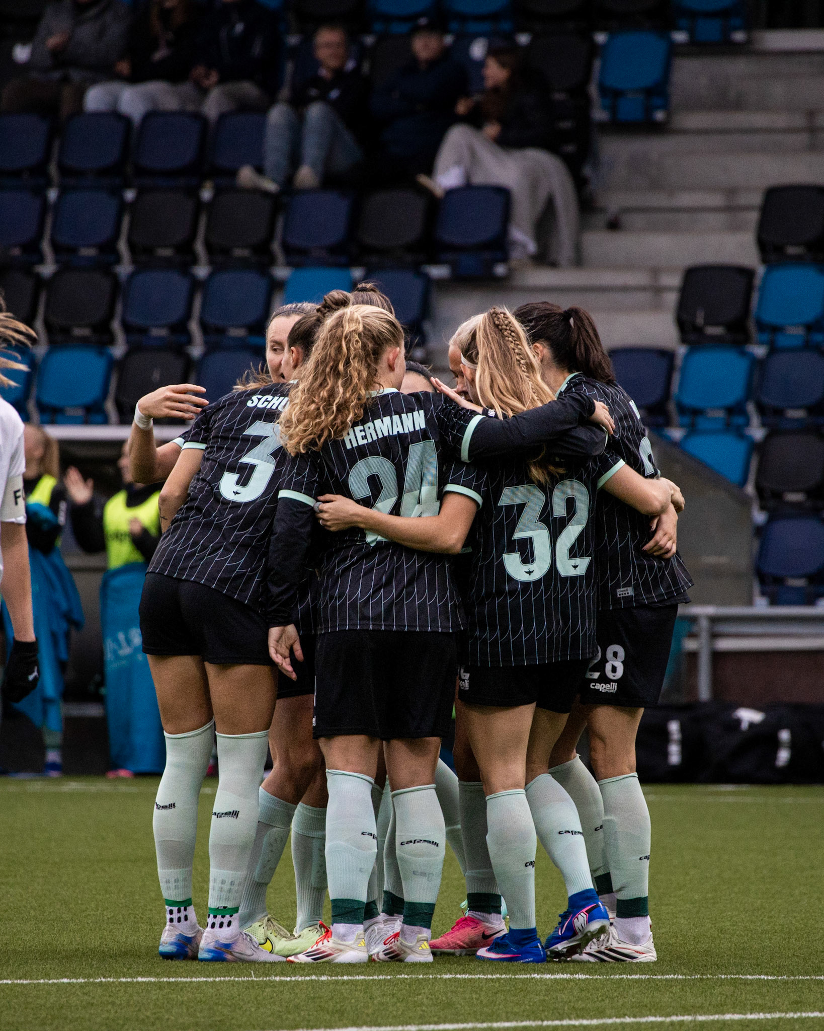 HB Køge Women celebration after 1:0