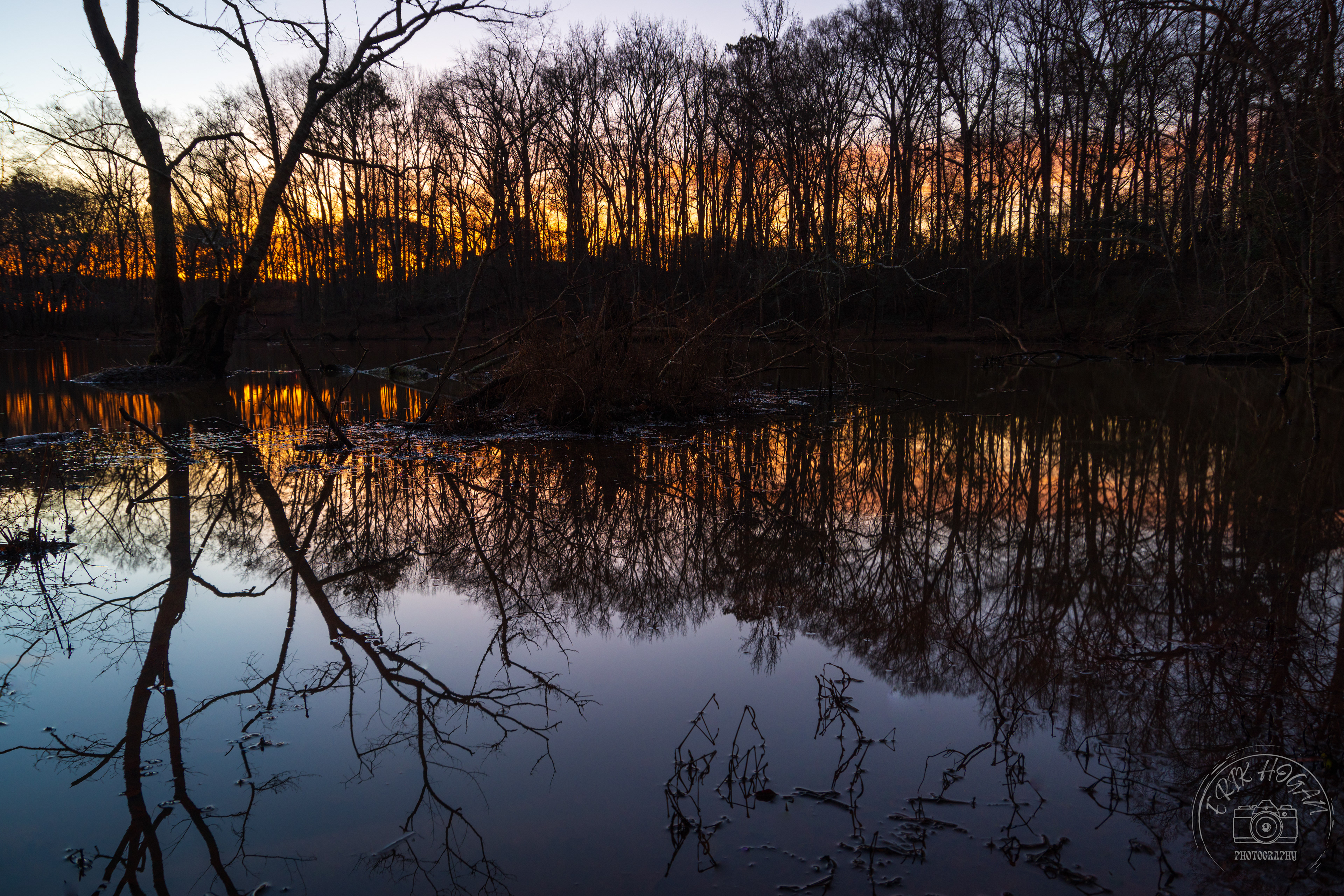 Claypit Pond Sunrise January 2023