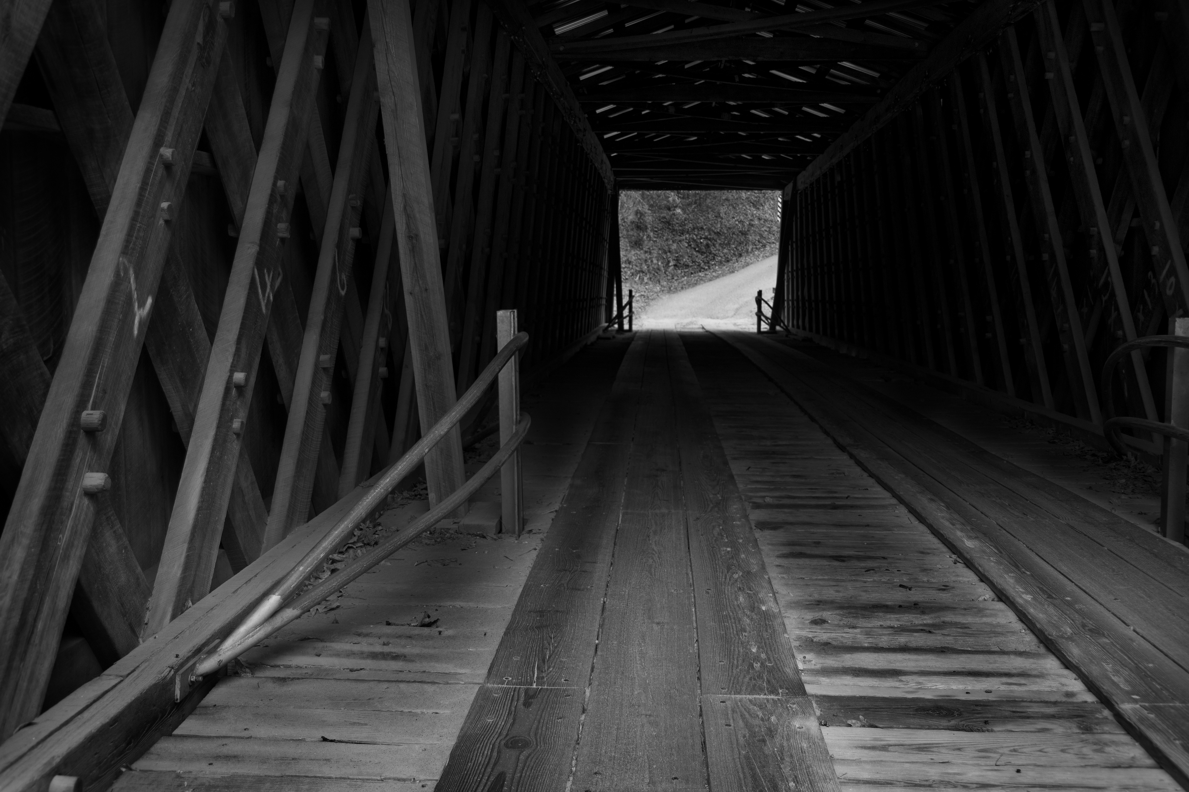 Elder Mill Covered Bridge December 2021