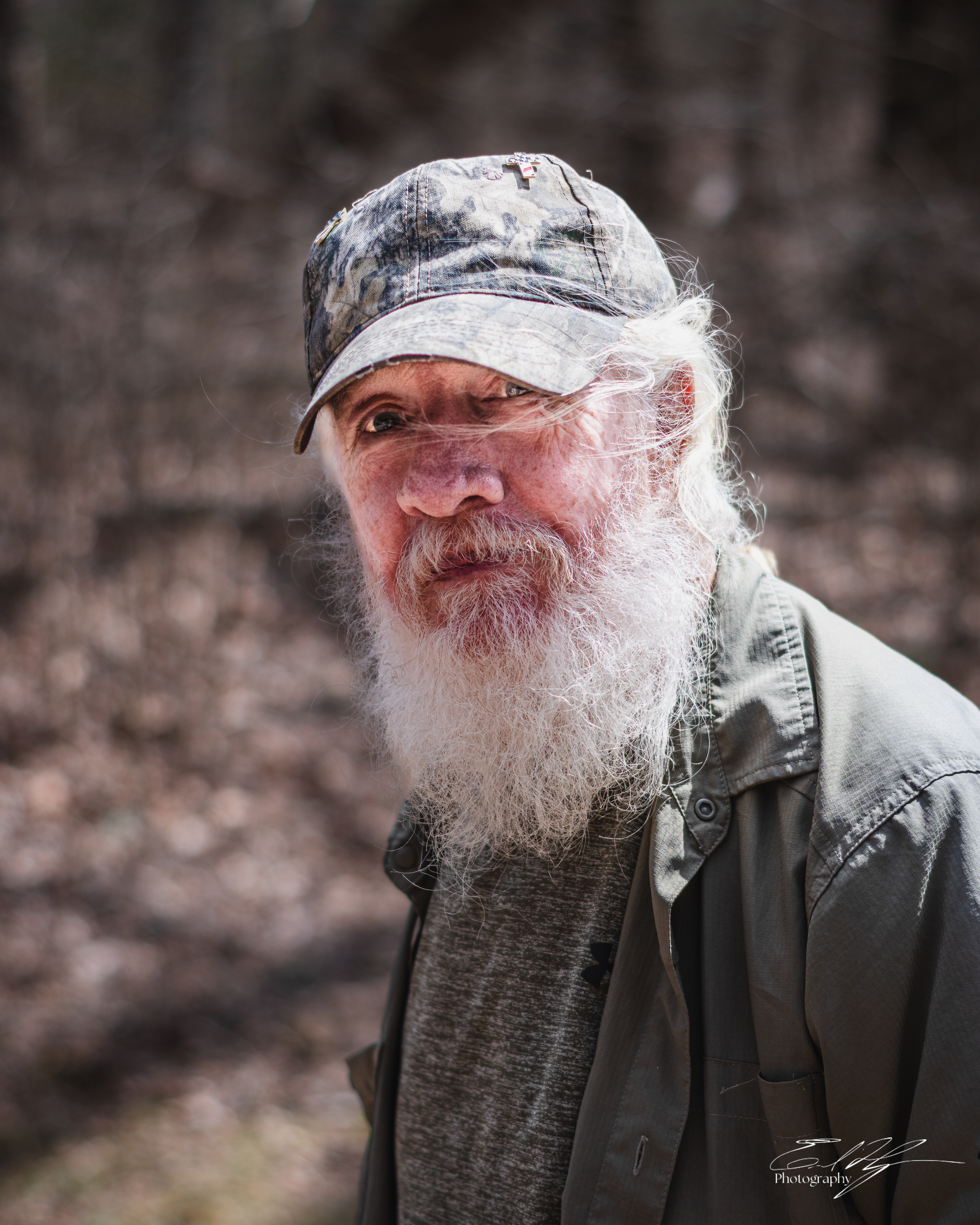 Keith 'Old Timer,' Triple Crown backpacker