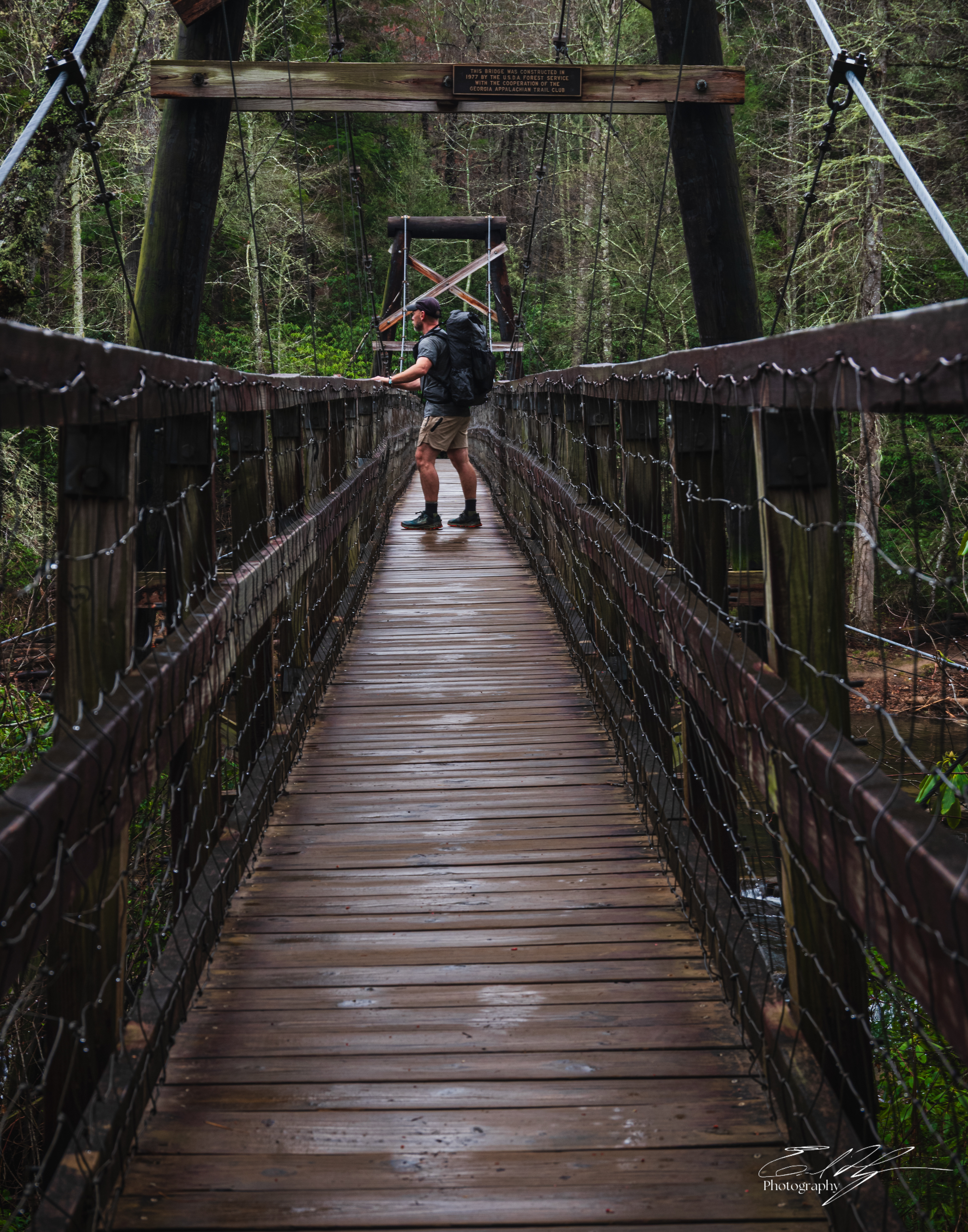 Toccoa River Swining Bridge   II