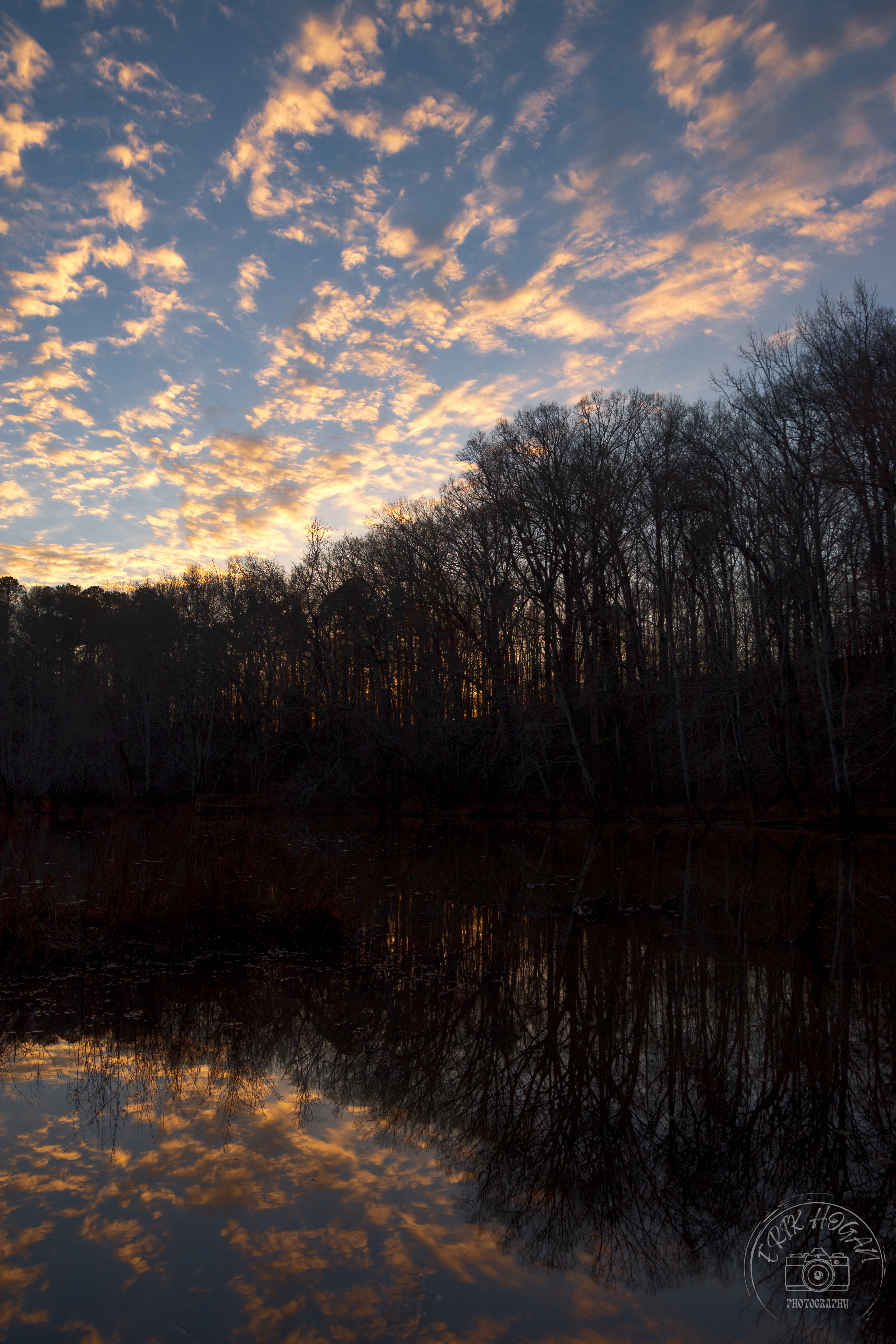 Sandy Creek Nature Center Sunset February 2022