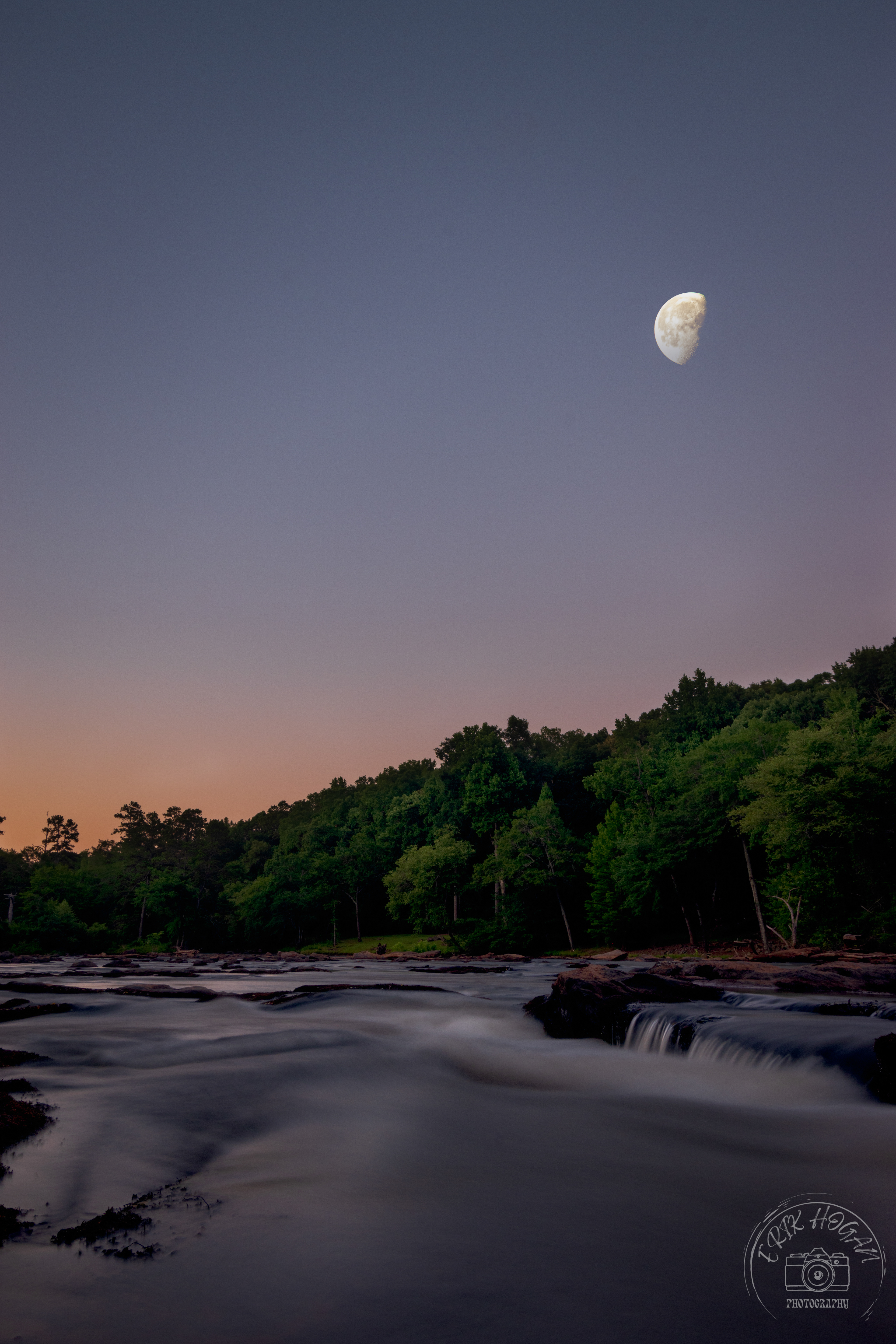 Ben Burton Park Moonset June 2022