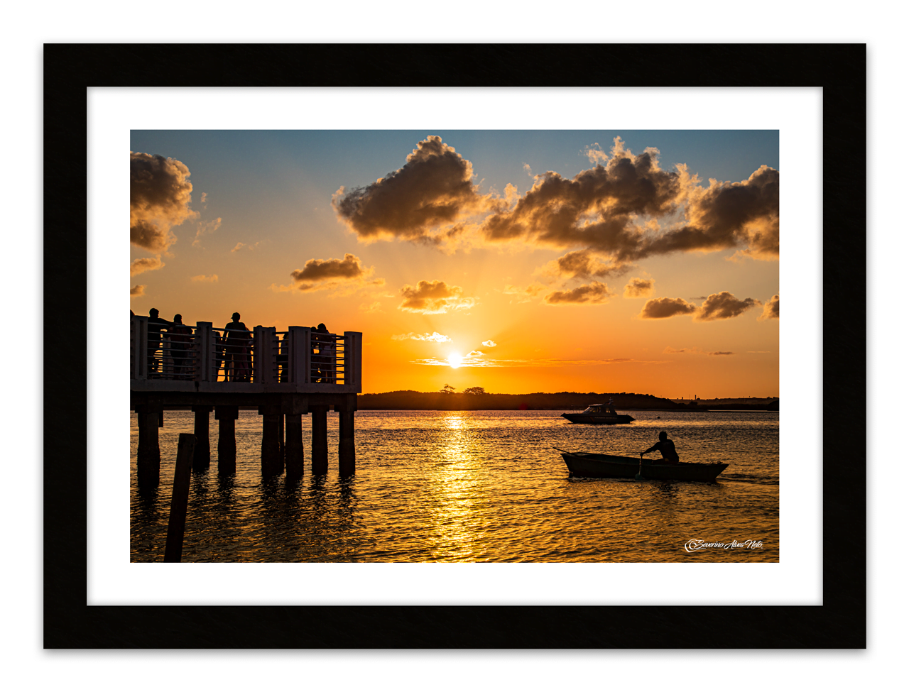 Entardecer dourado - Severino Neto
