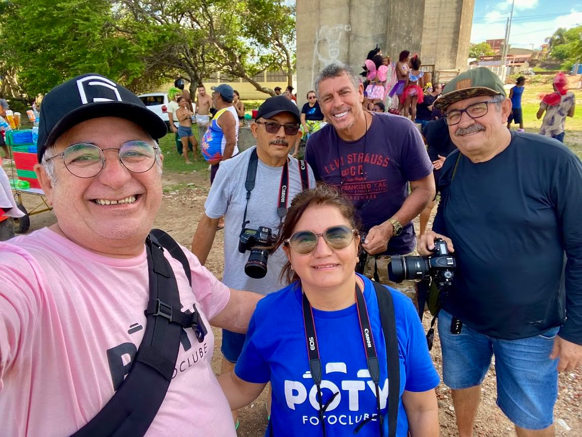 Alex, Verônica, Candiné, Fernando e Severino