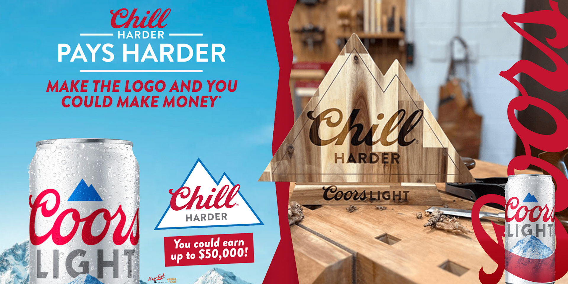 Coors Chill Harder Program [Logo Transformation]