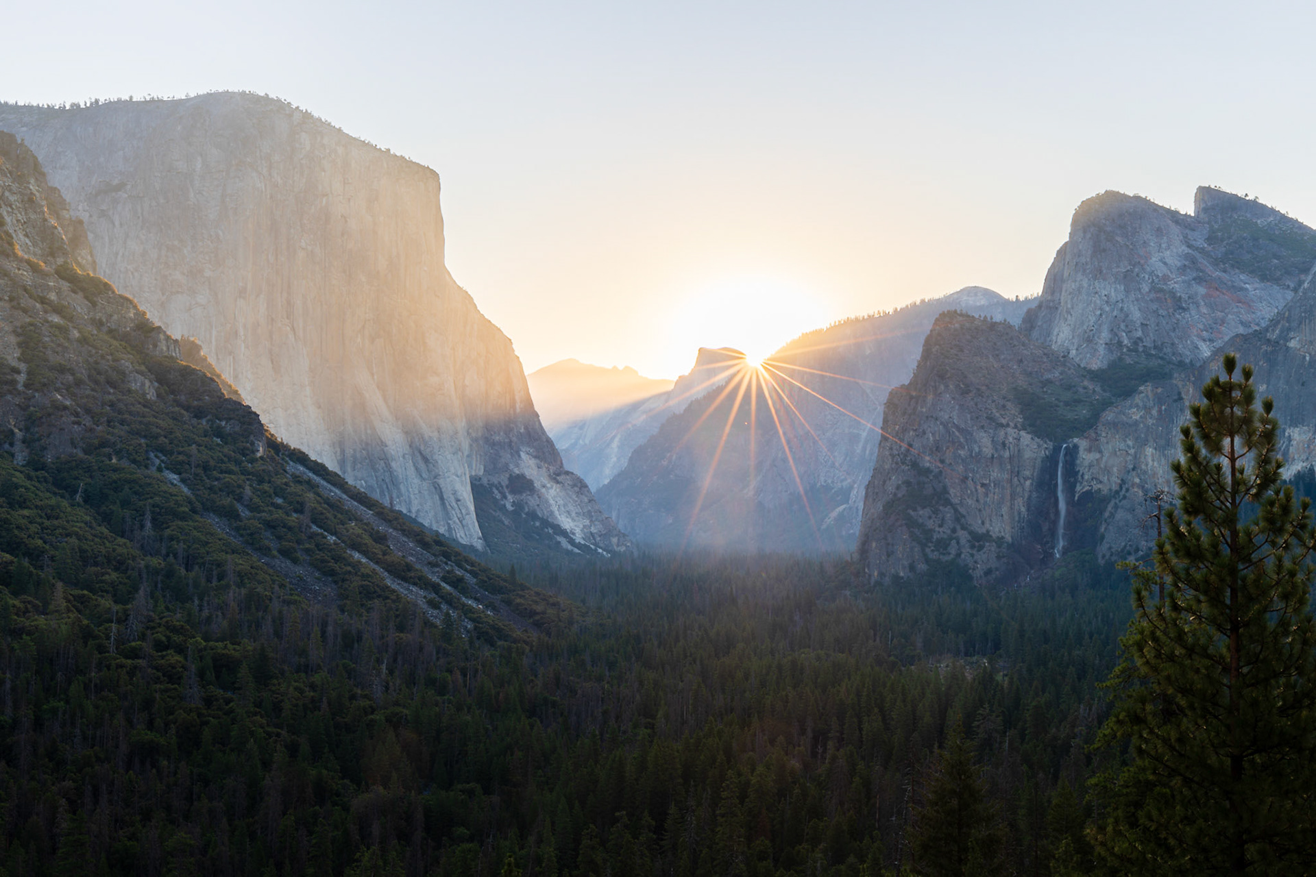 Tunnel View Sunrise