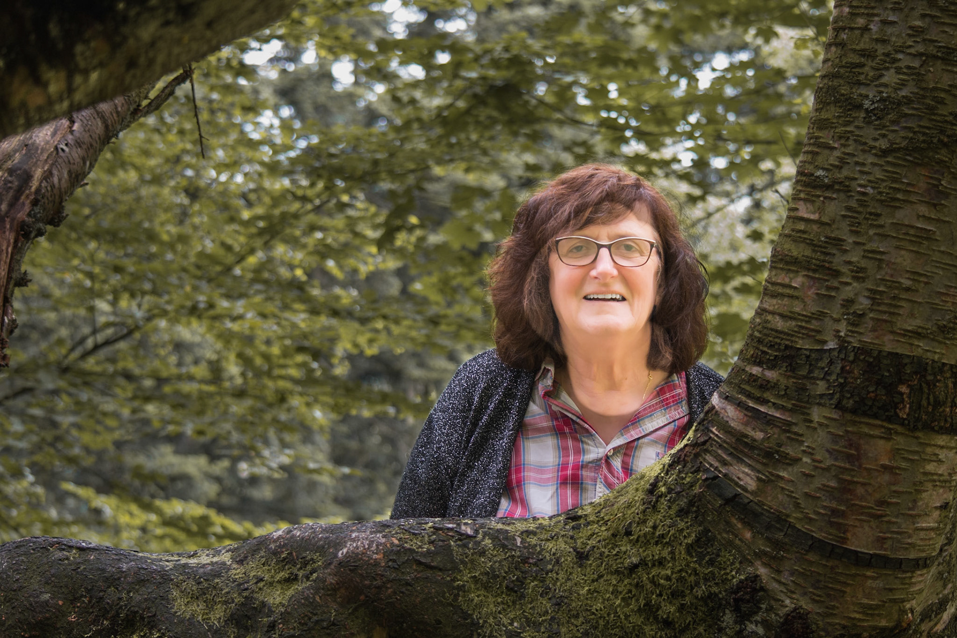 Portrait dans la nature