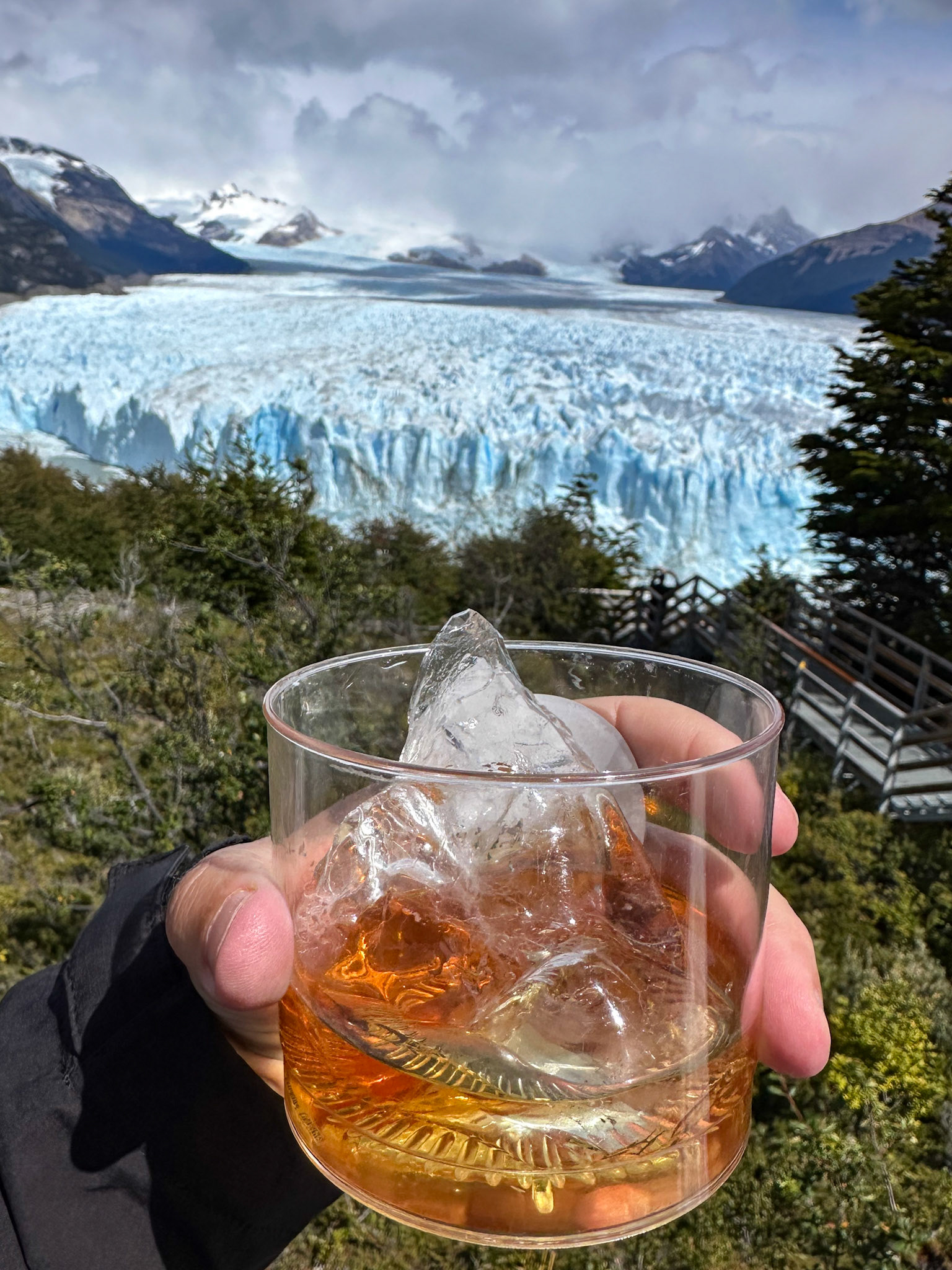 Whisky with Glacier Ice
