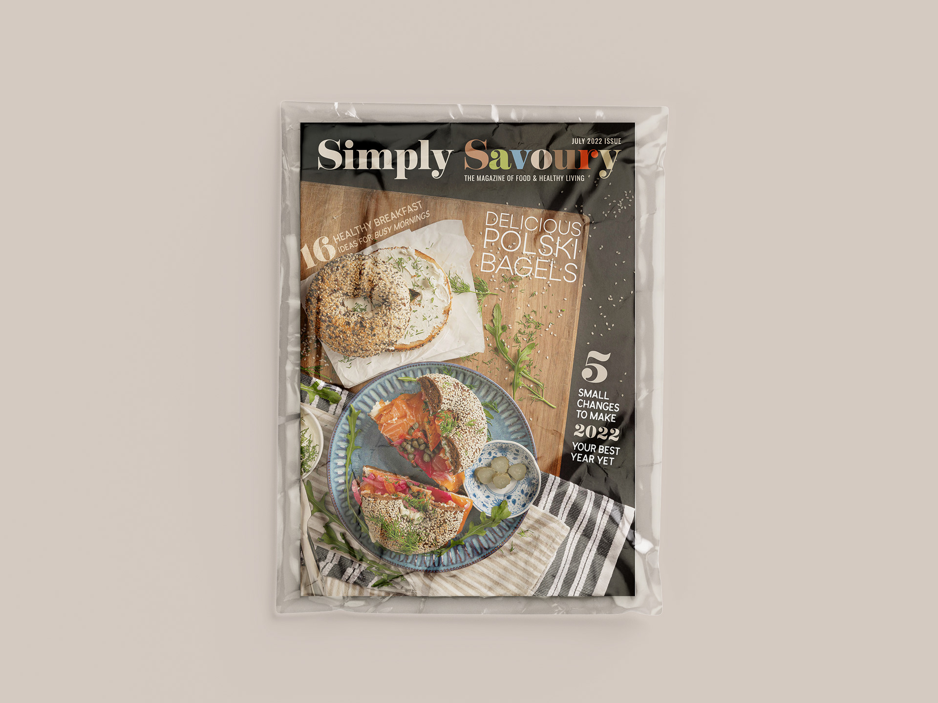 Food Magazine Cover