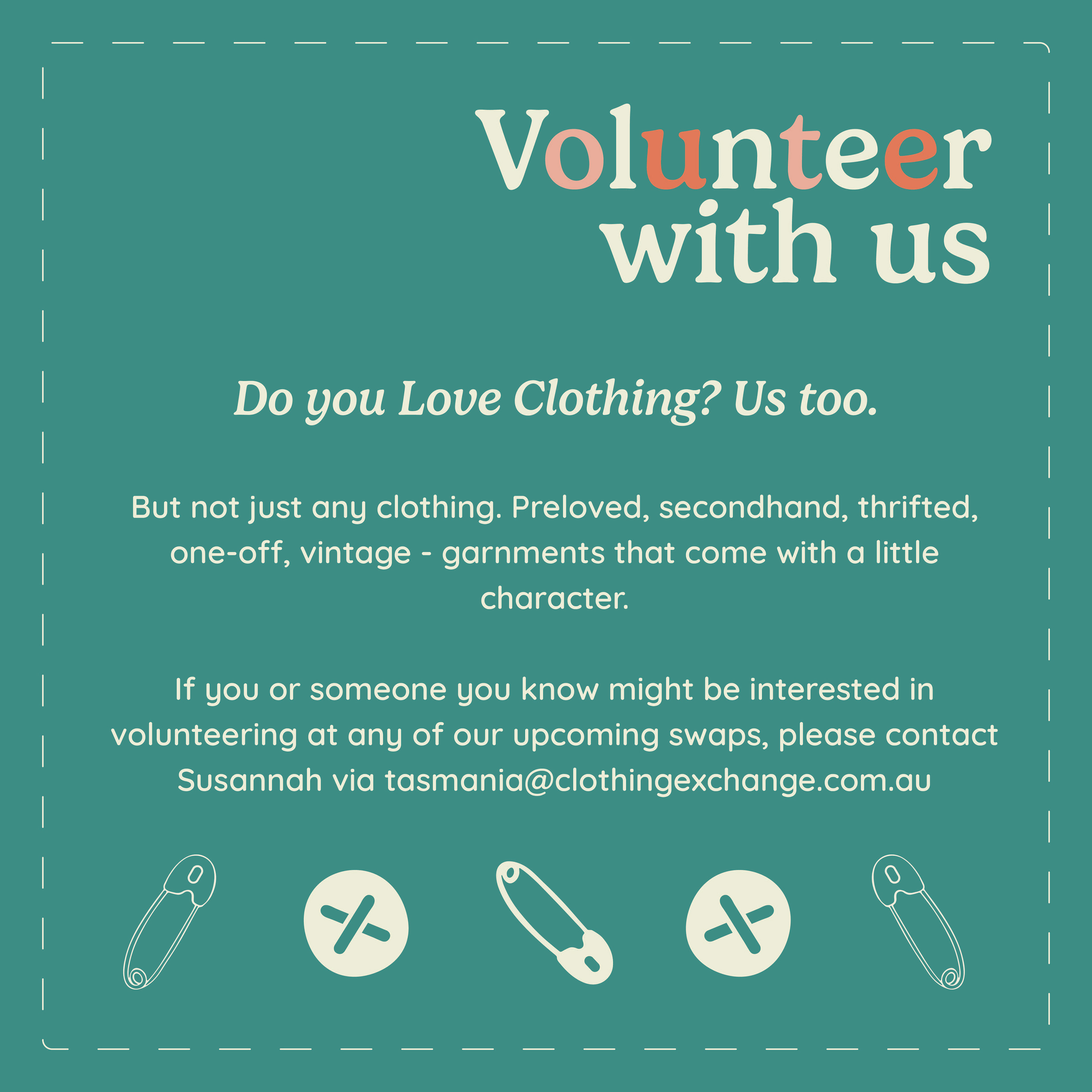 Social Media Tile: Volunteer