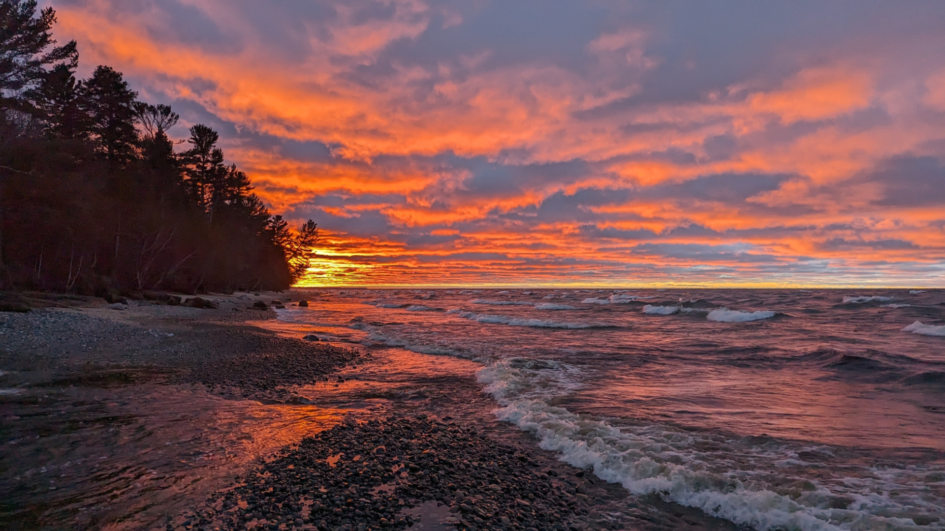 Hurricane River Upper Peninsula Michigan