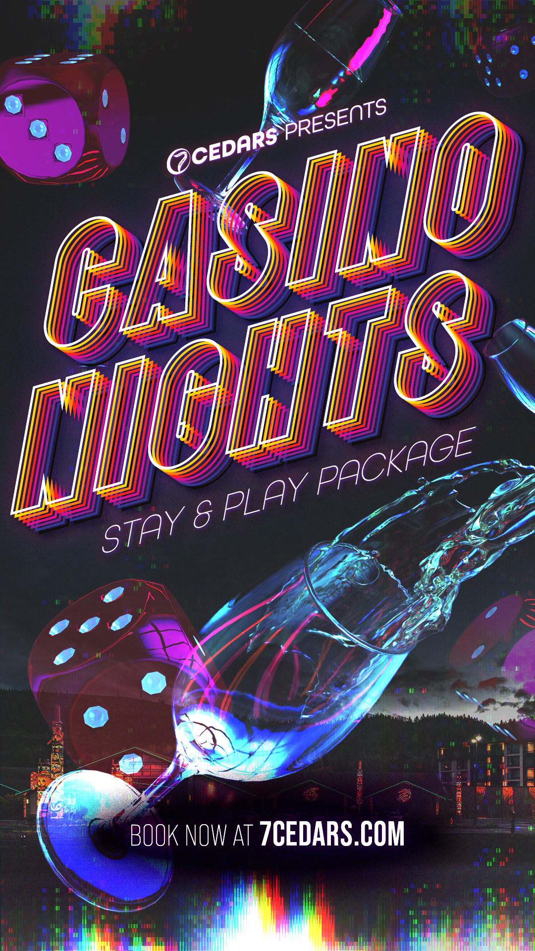 7 Cedars Casino Nights Promo
