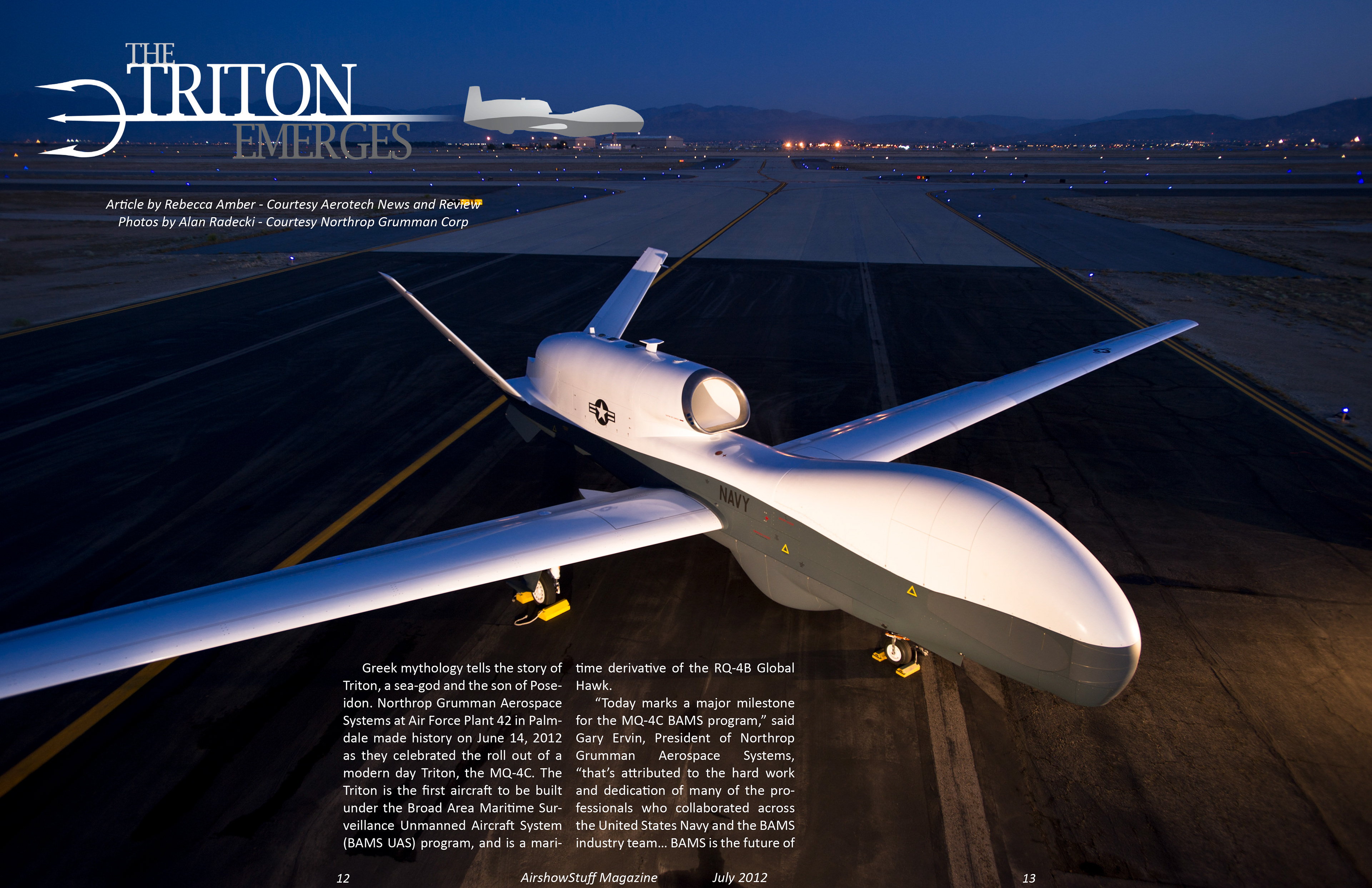 MQ-4C Triton Feature (July 2012)