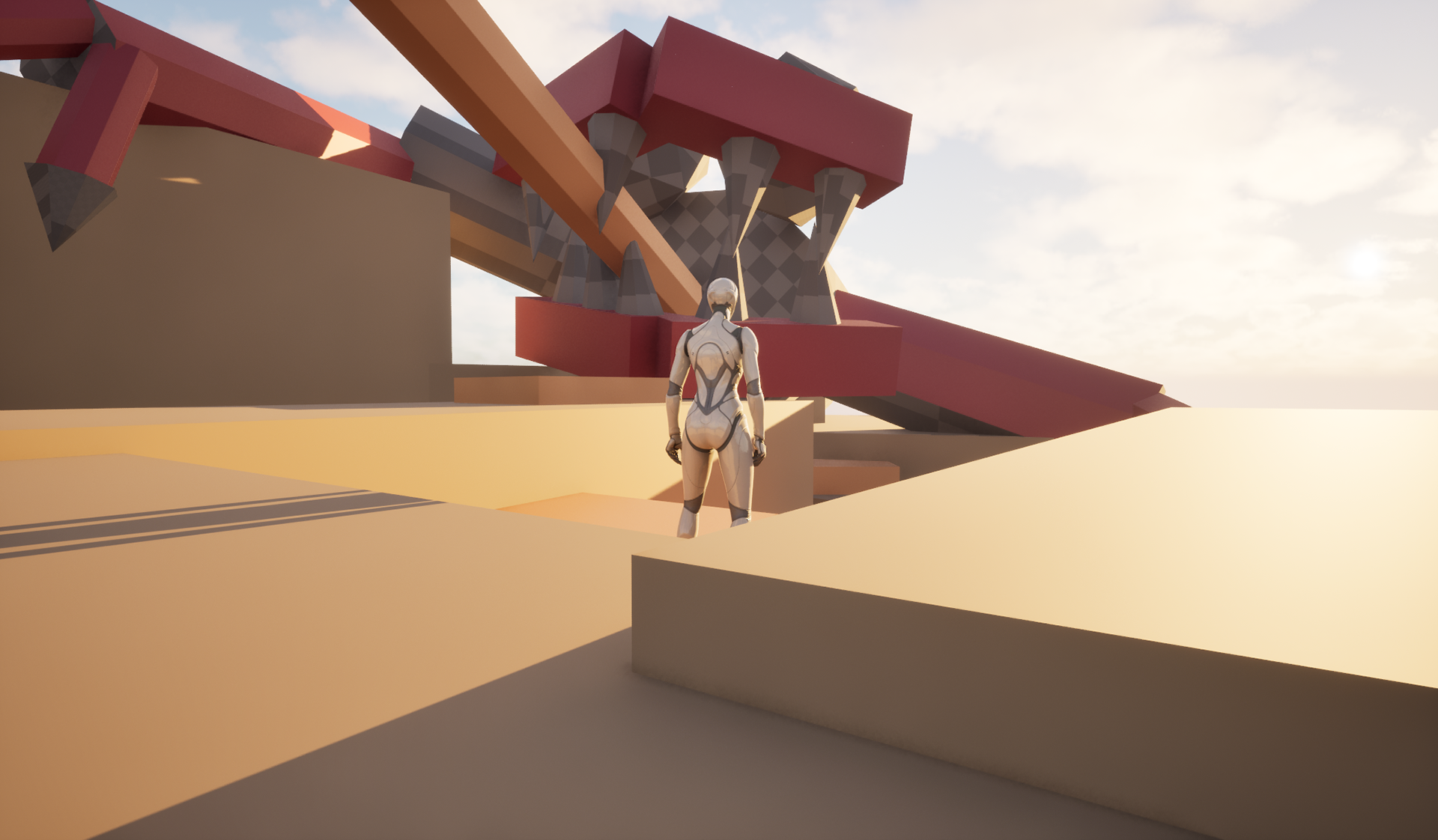 Speared Mountain Monster