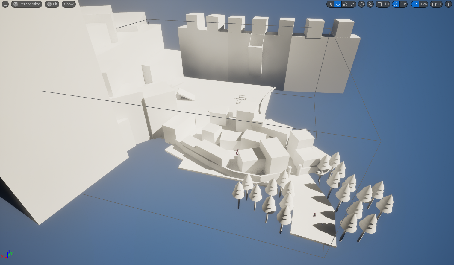 Major Adjustments to implement Verticality, More linear