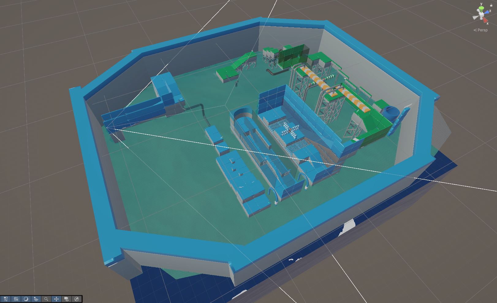 Top-Down View of Final Level