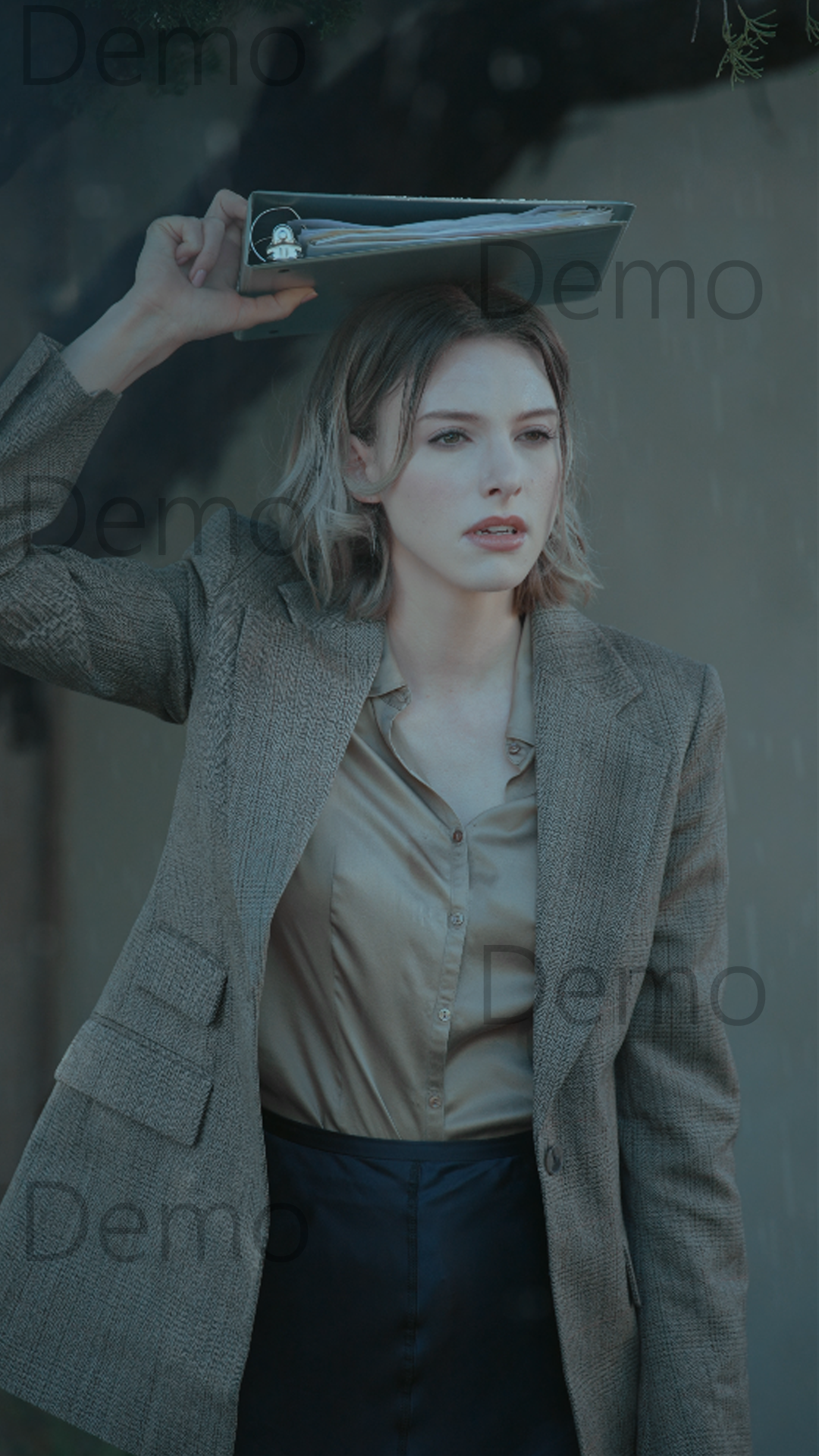 Raining