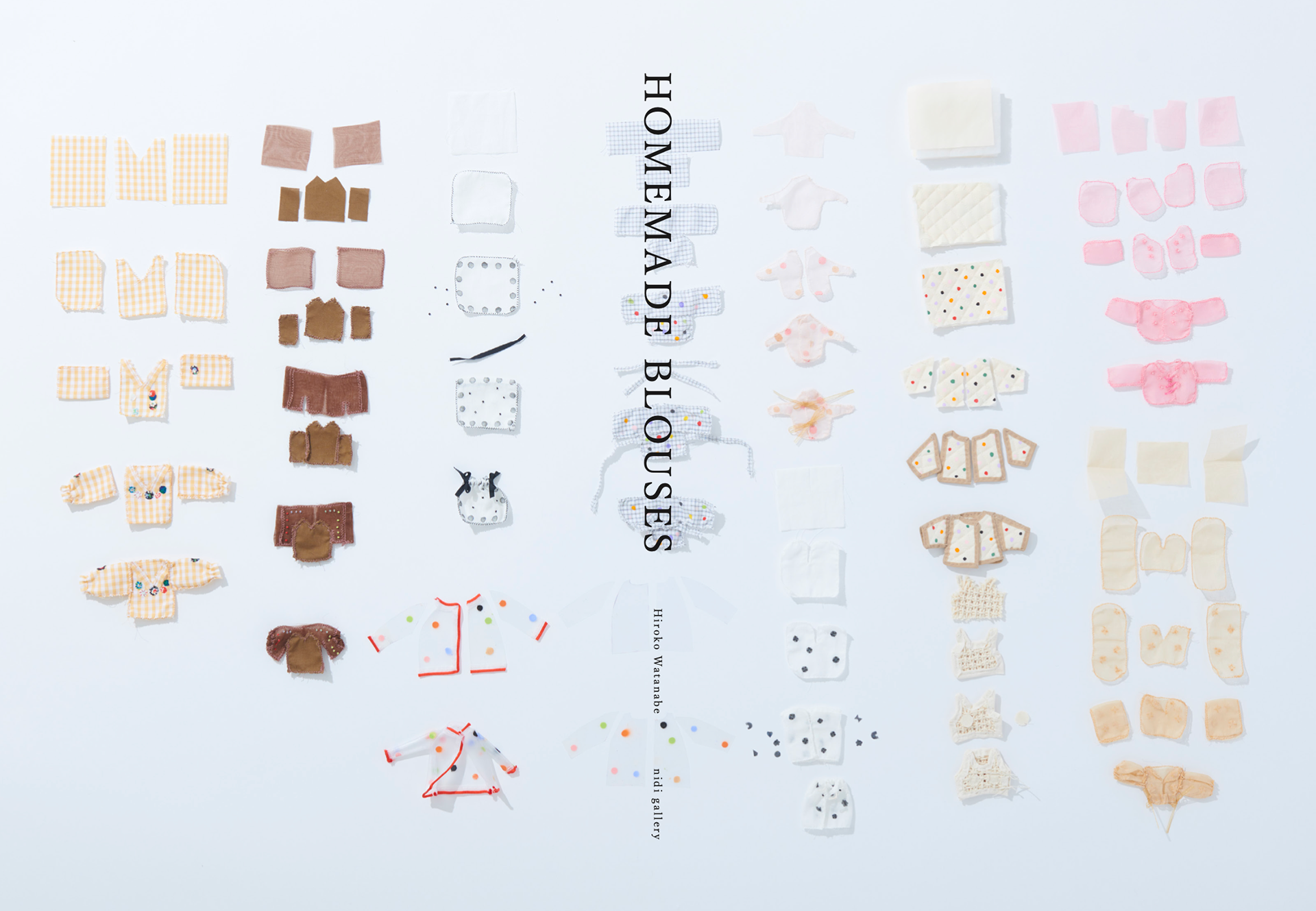 渡辺紘子 HOMEMADE BLOUSES / design by DOOKS