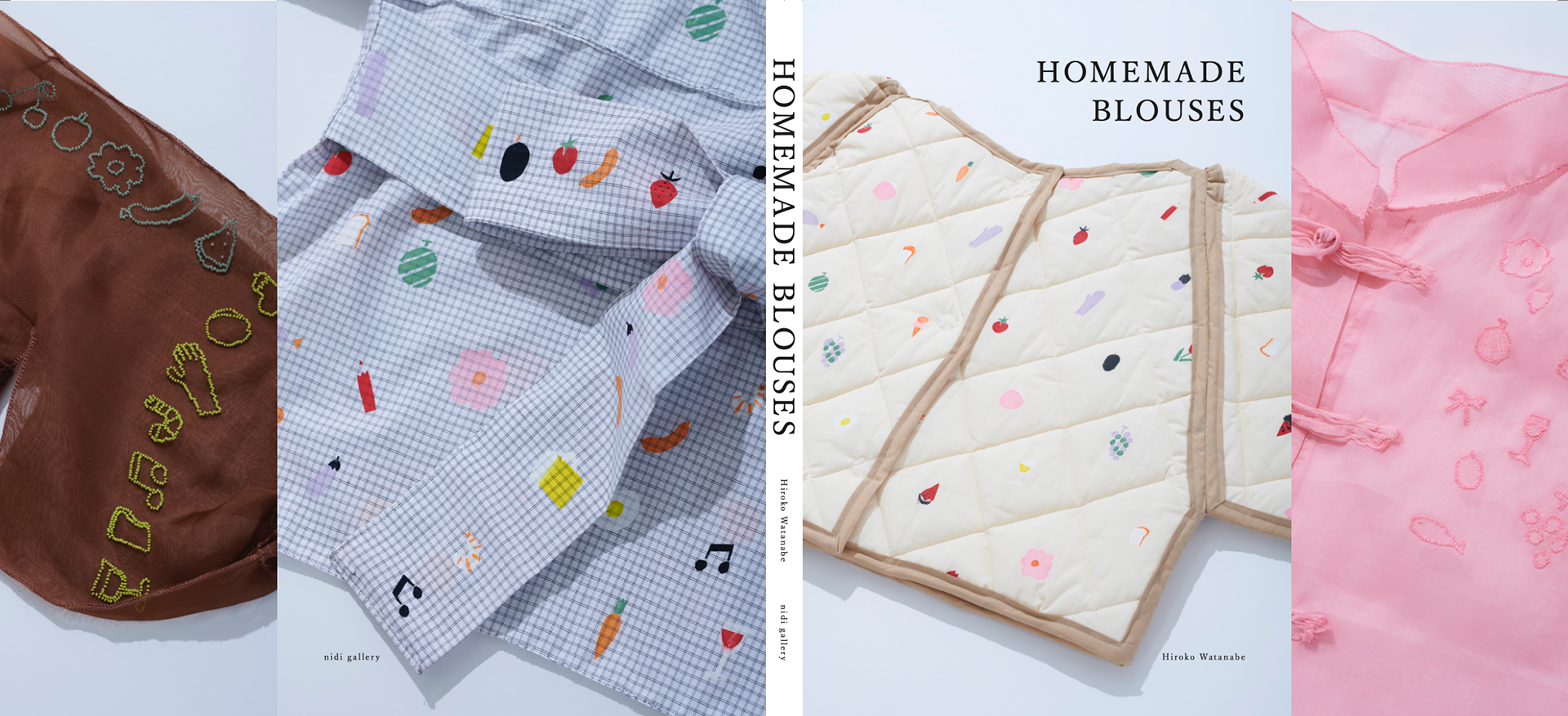 渡辺紘子 HOMEMADE BLOUSES / design by DOOKS