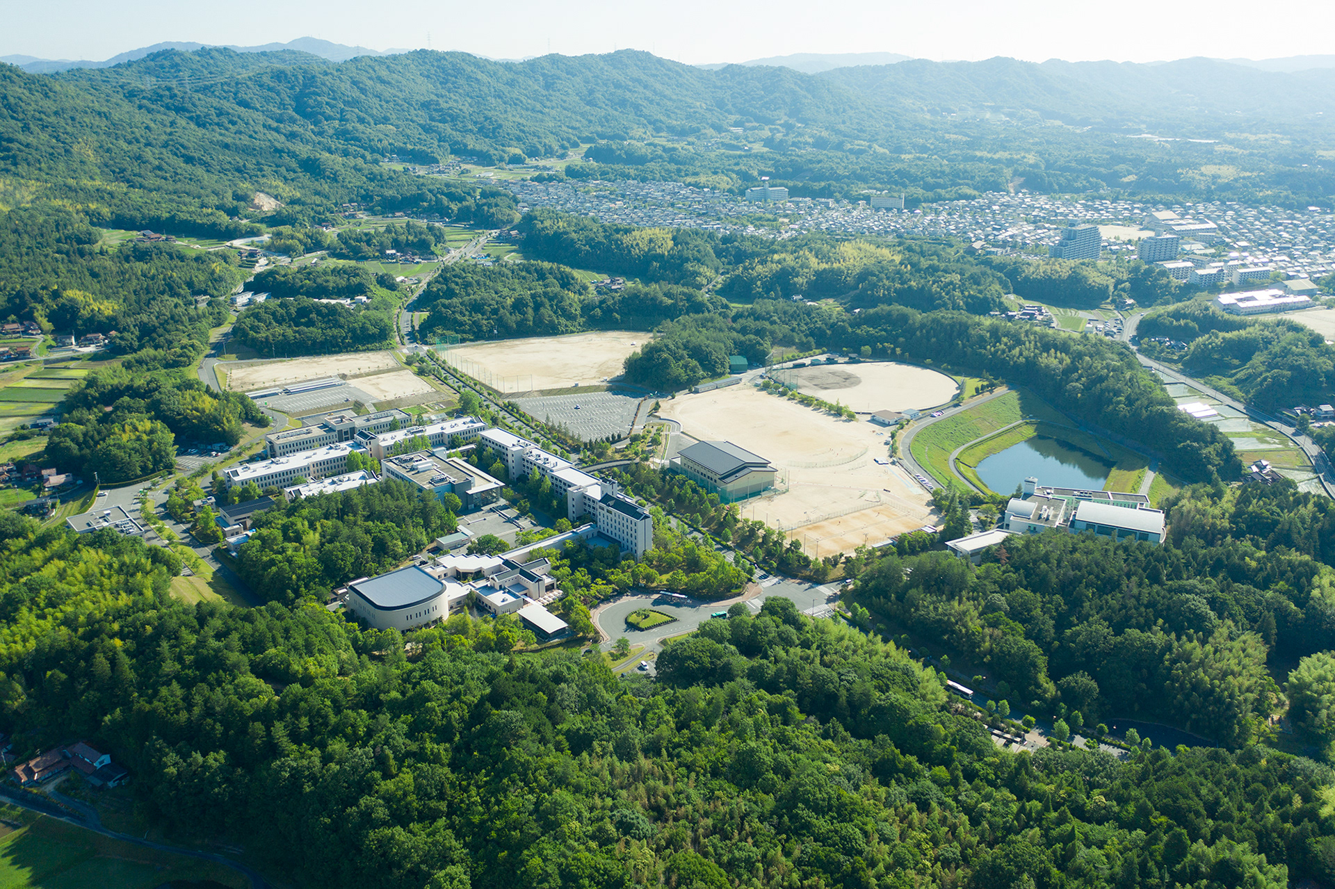近畿大学工学部　ドローン空撮