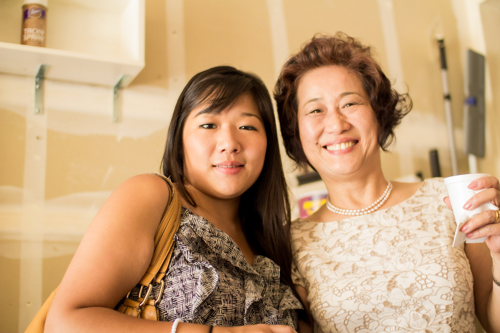 Pei-Lin and her mother