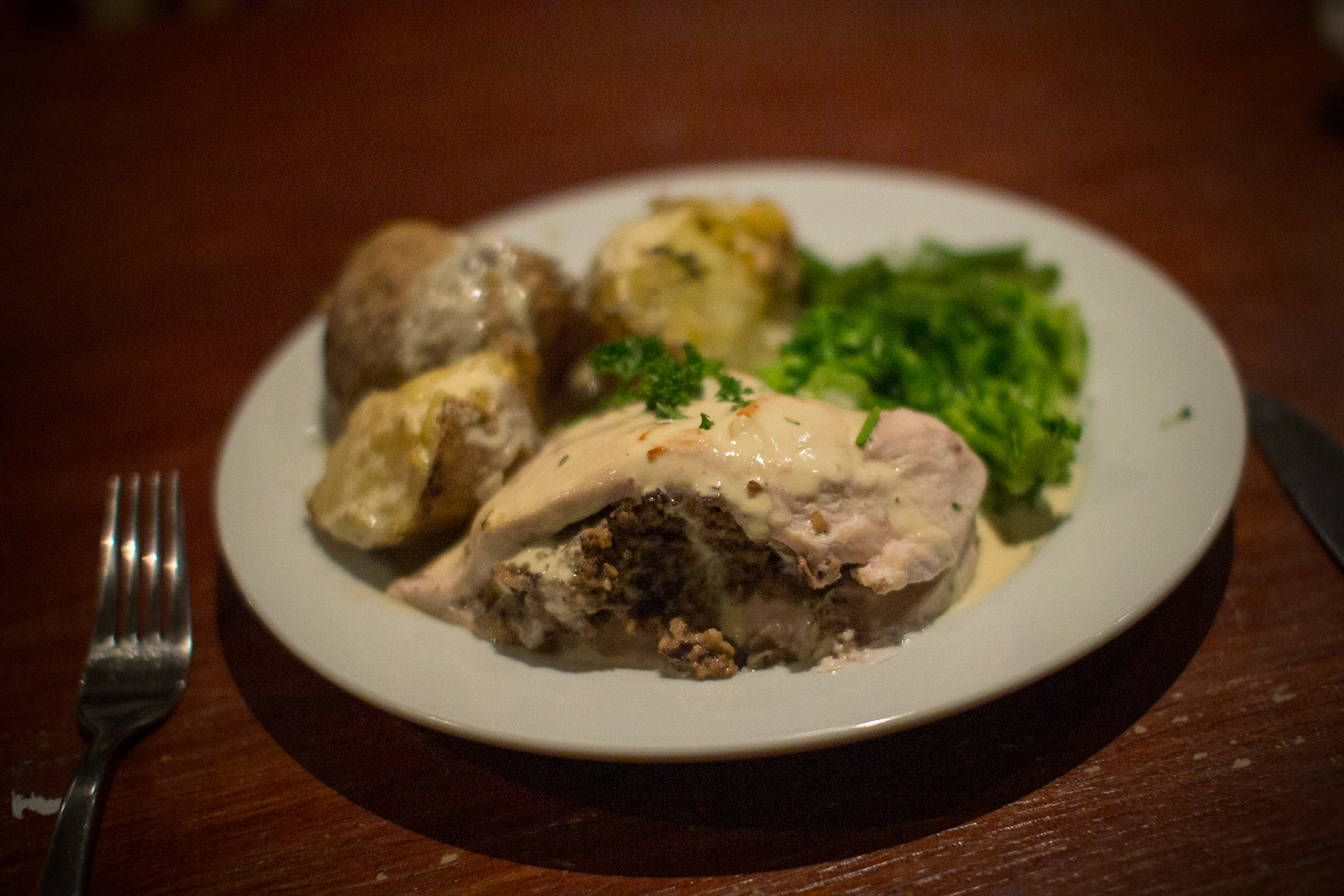 Balmoral Chicken minus the bacon