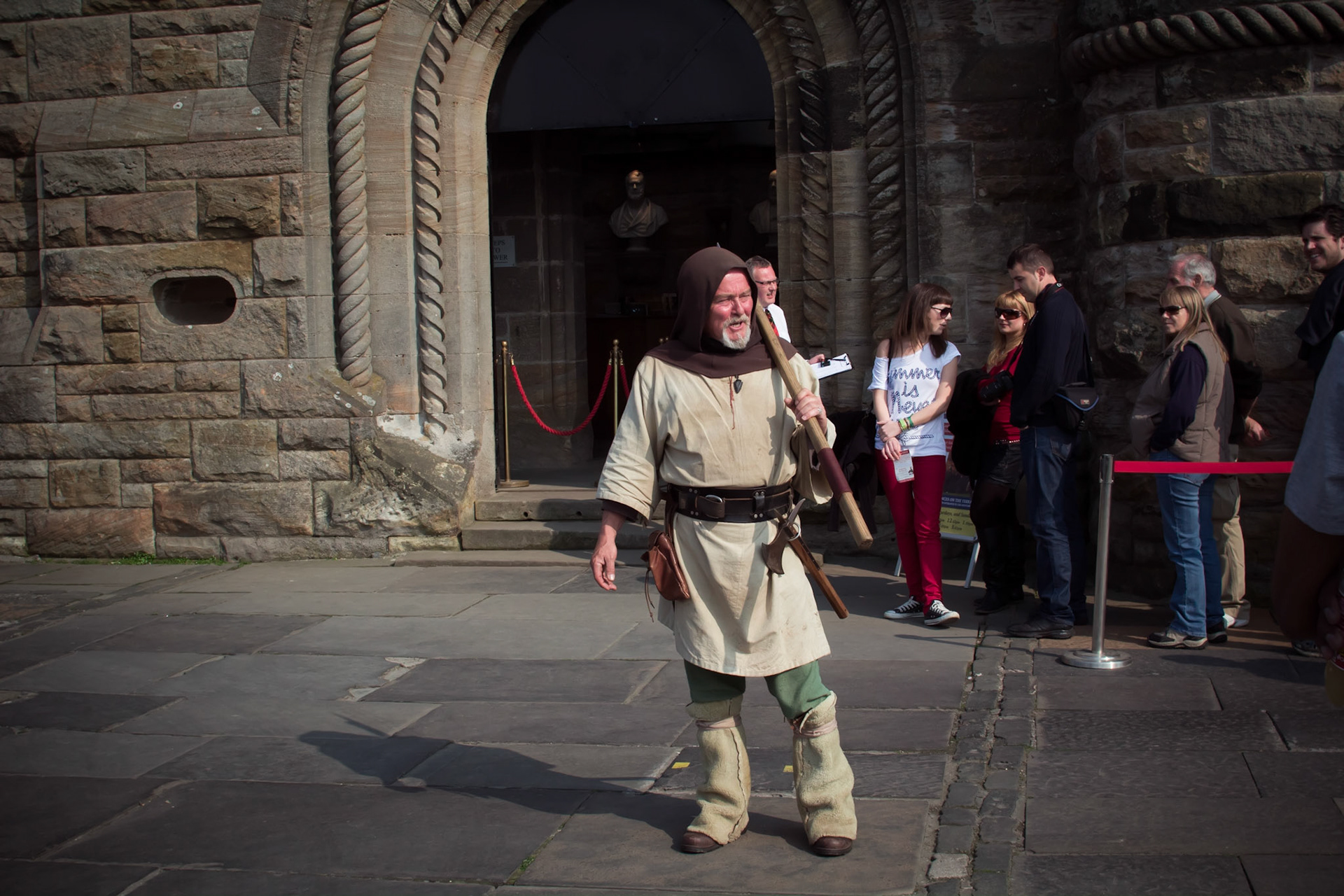 Cosplay at the Wallace Monument