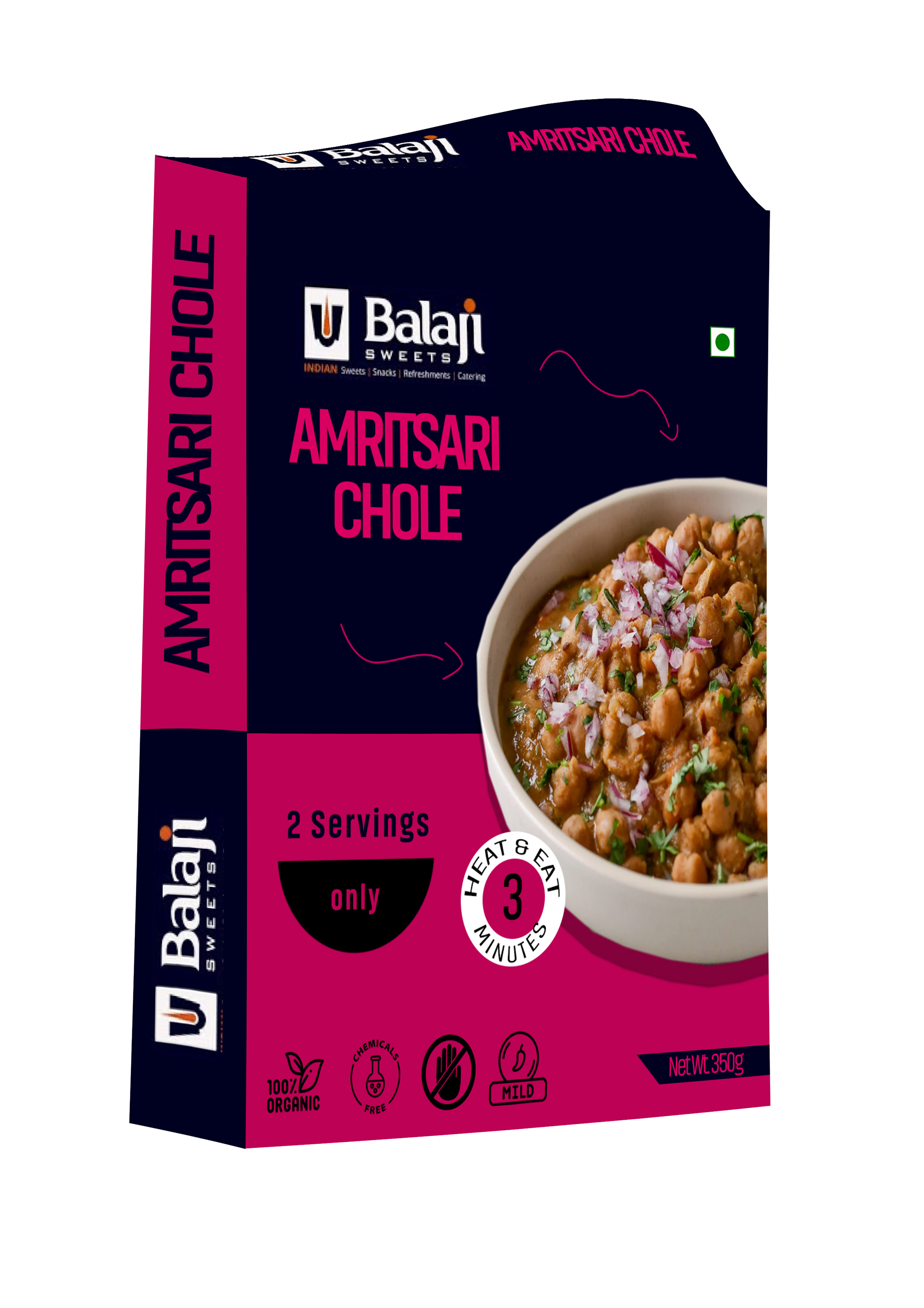 Balaji Amritsari Chole Mockup