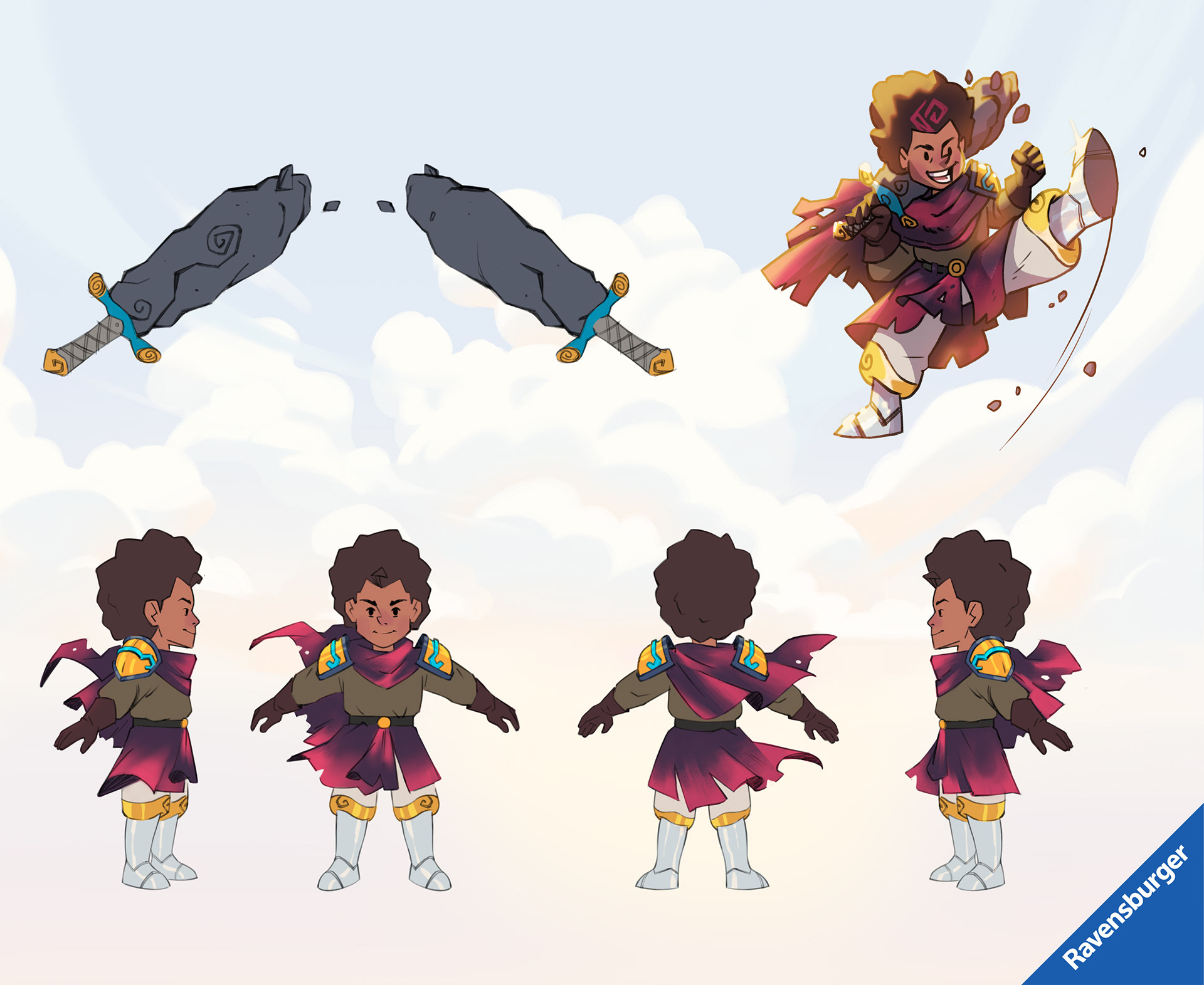 Ventopia TV Spot Character Design