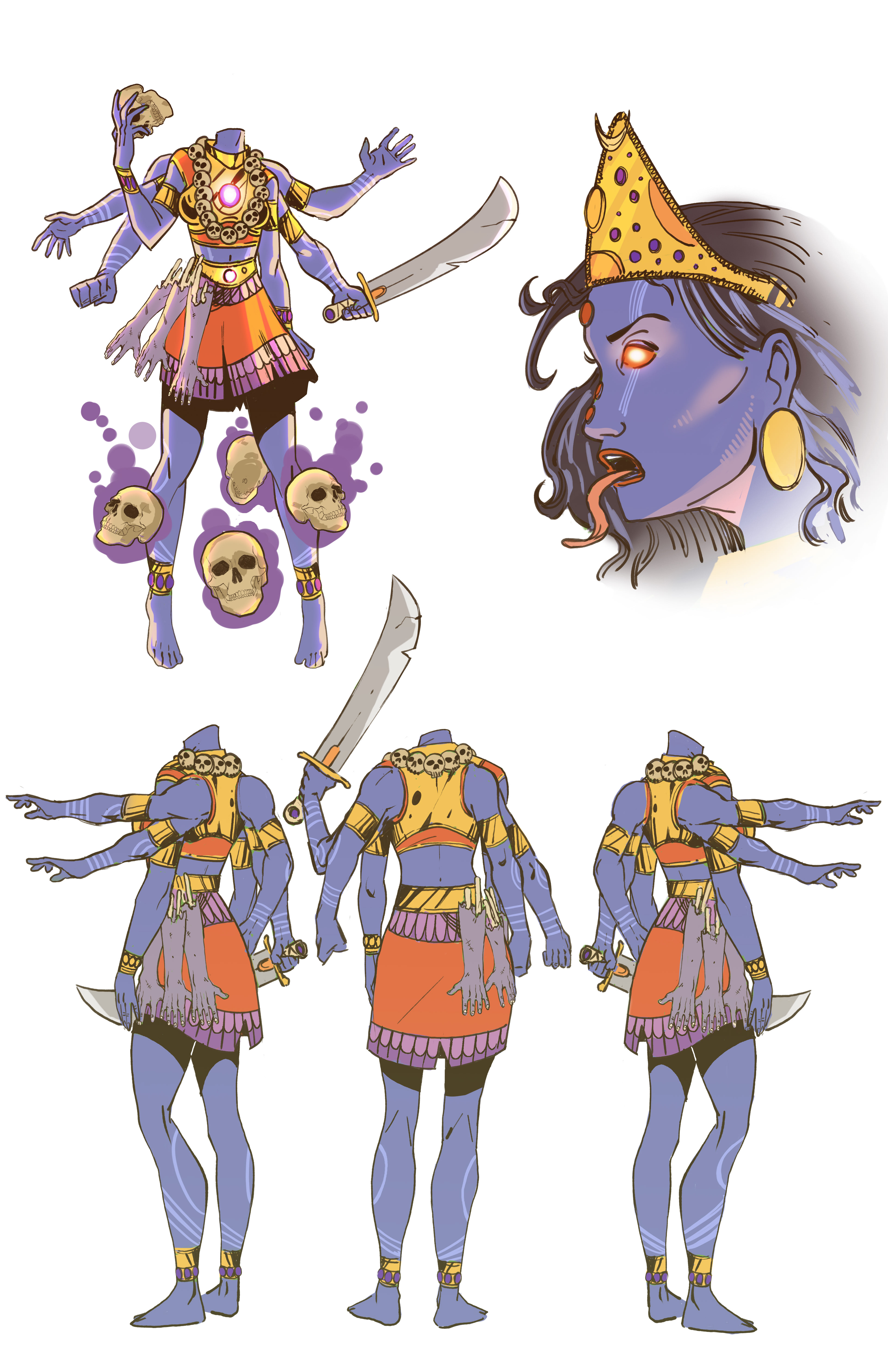 Mantra Book Kali Color 2
