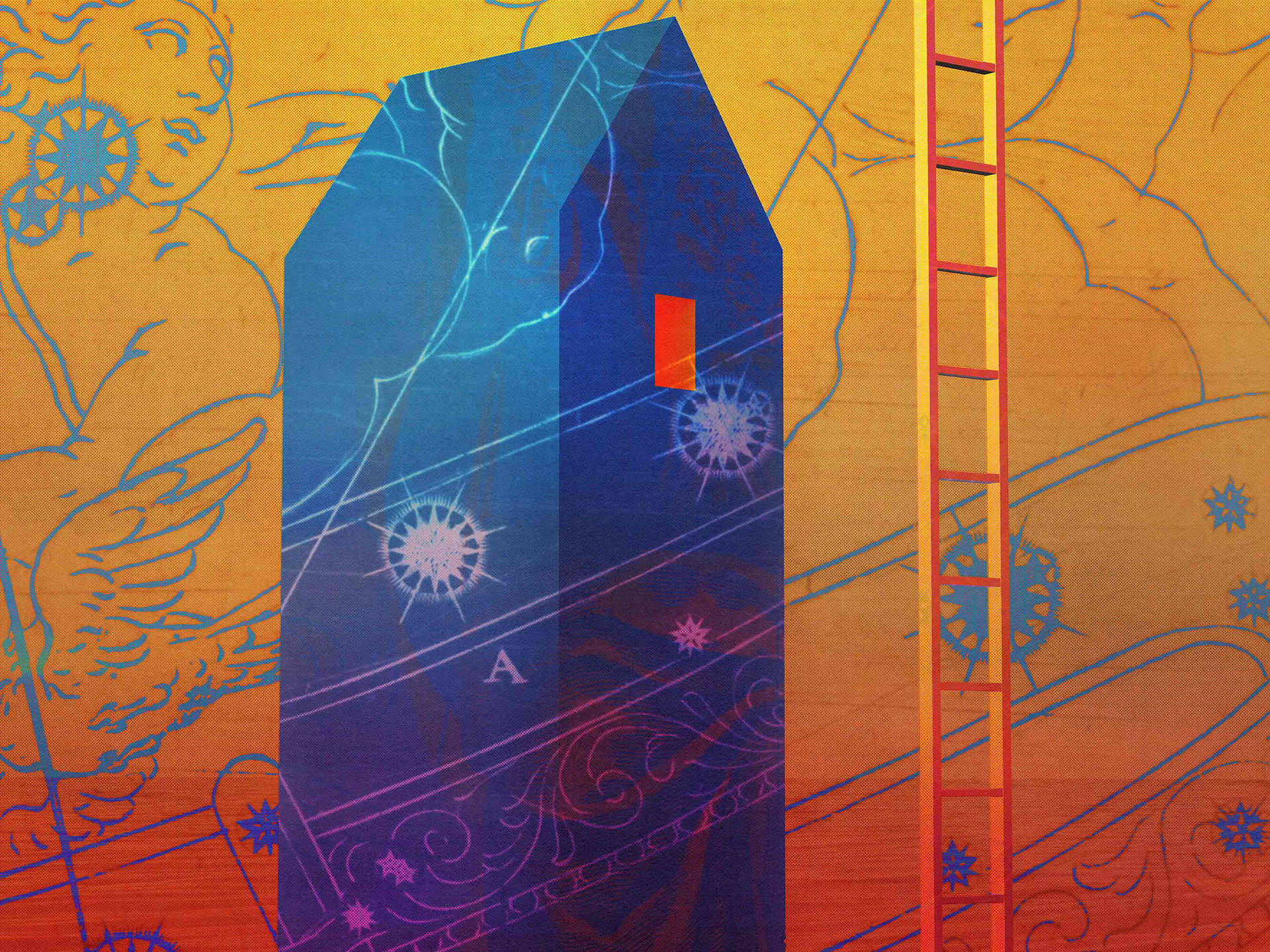 Constellation 3 - Digital Image by Victoria Taylor-Gore