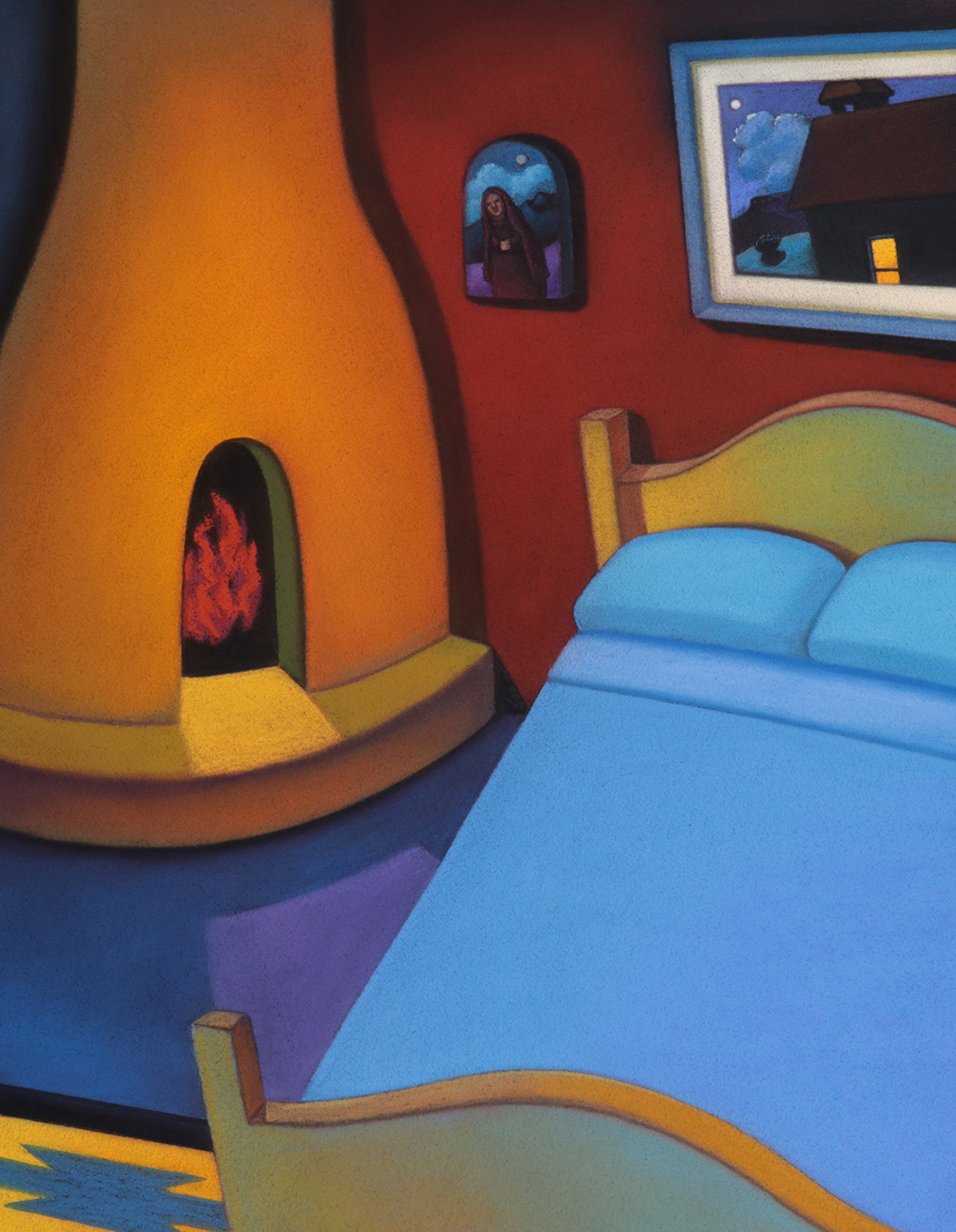 Sustenance - Pastel by Victoria Taylor-Gore @ Wilder Nightingale, Taos, NM