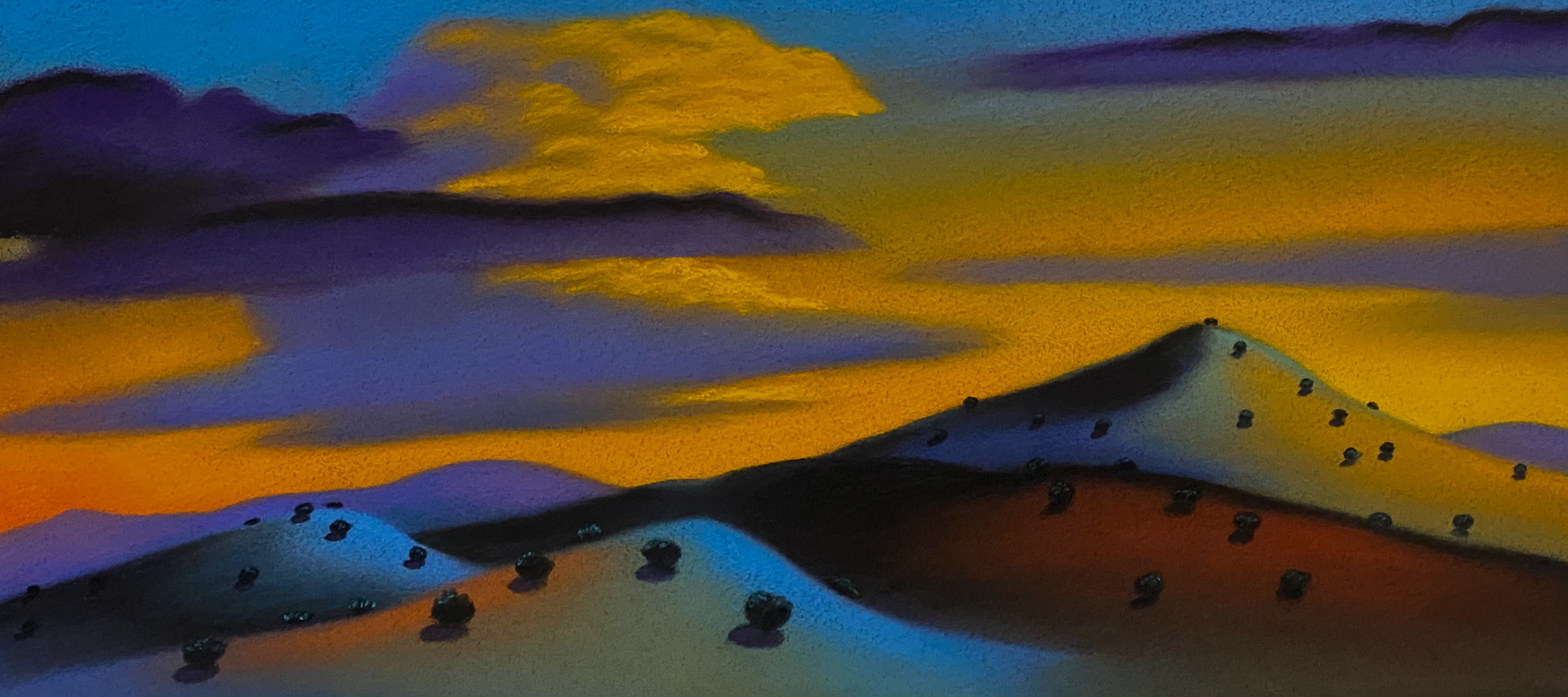 At Dusk - Soft Pastel by Victoria Taylor-Gore, SOLD