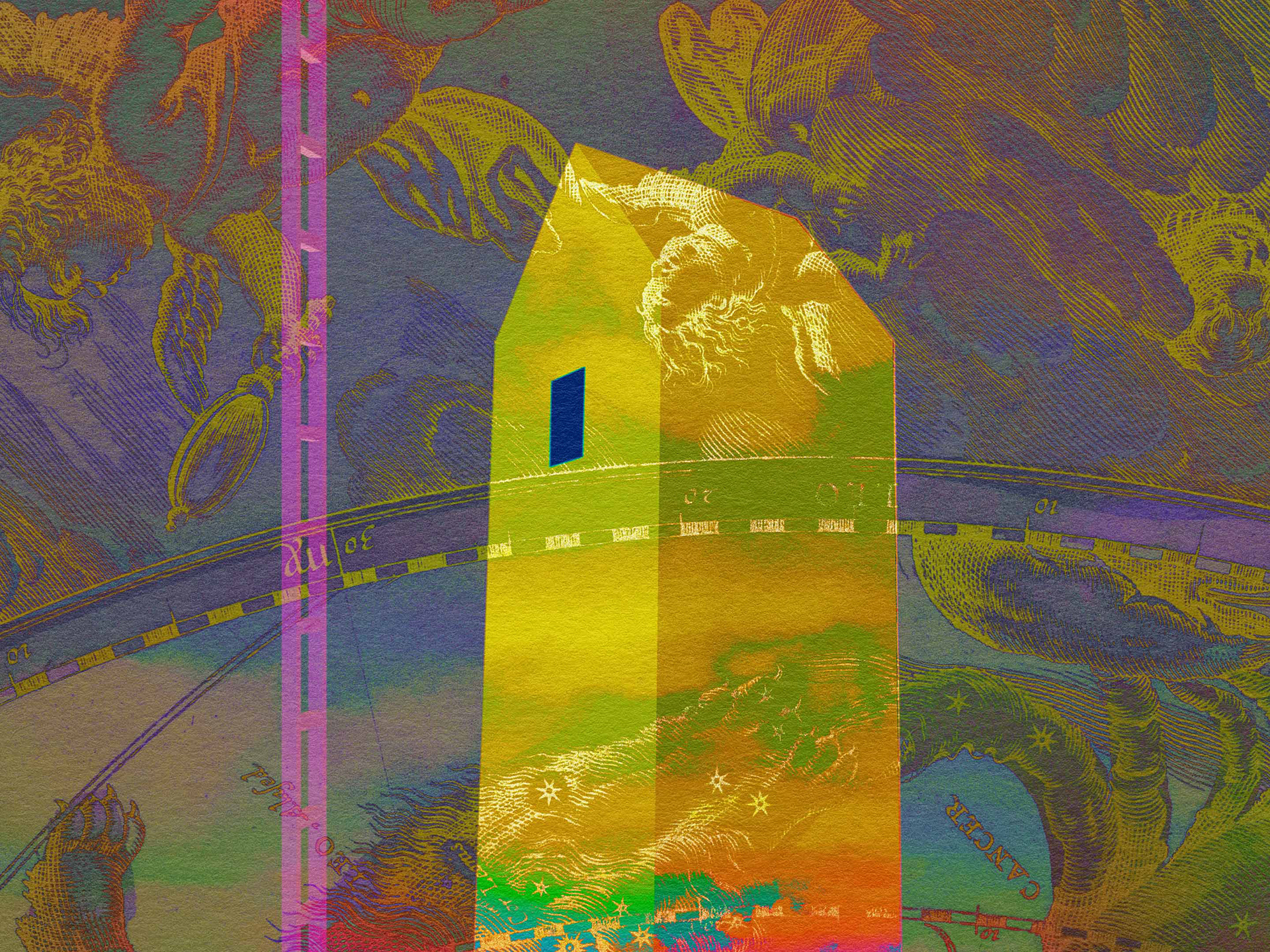 Constellation 5- Digital Image by Victoria Taylor-Gore