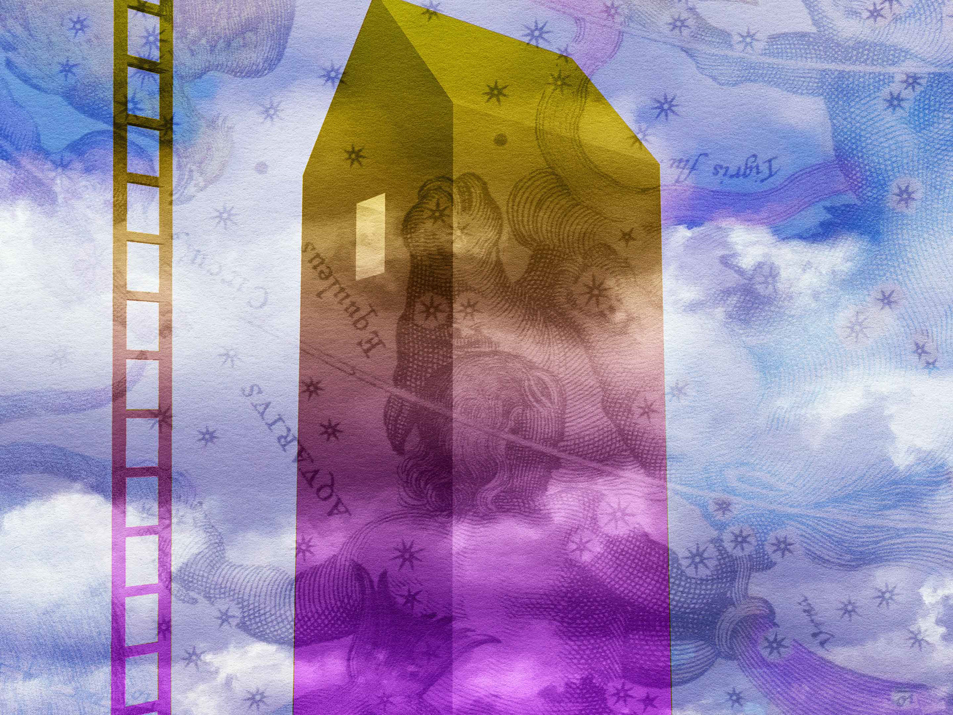 Constellation 6 - Digital Image by Victoria Taylor-Gore