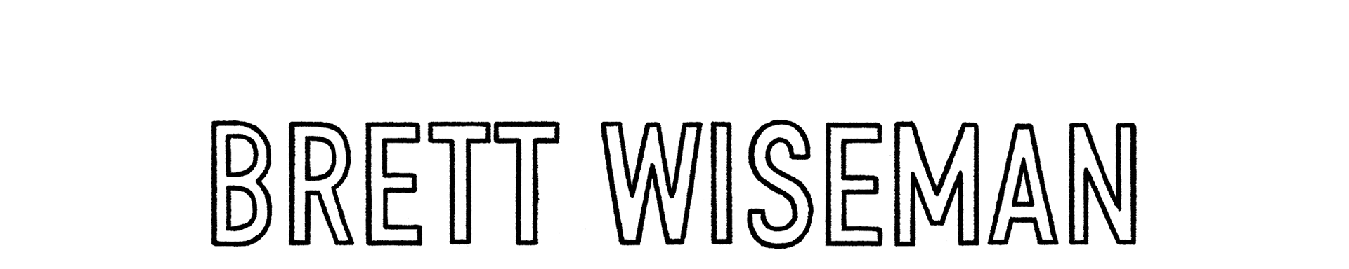 Brett Wiseman logo in its simplest form