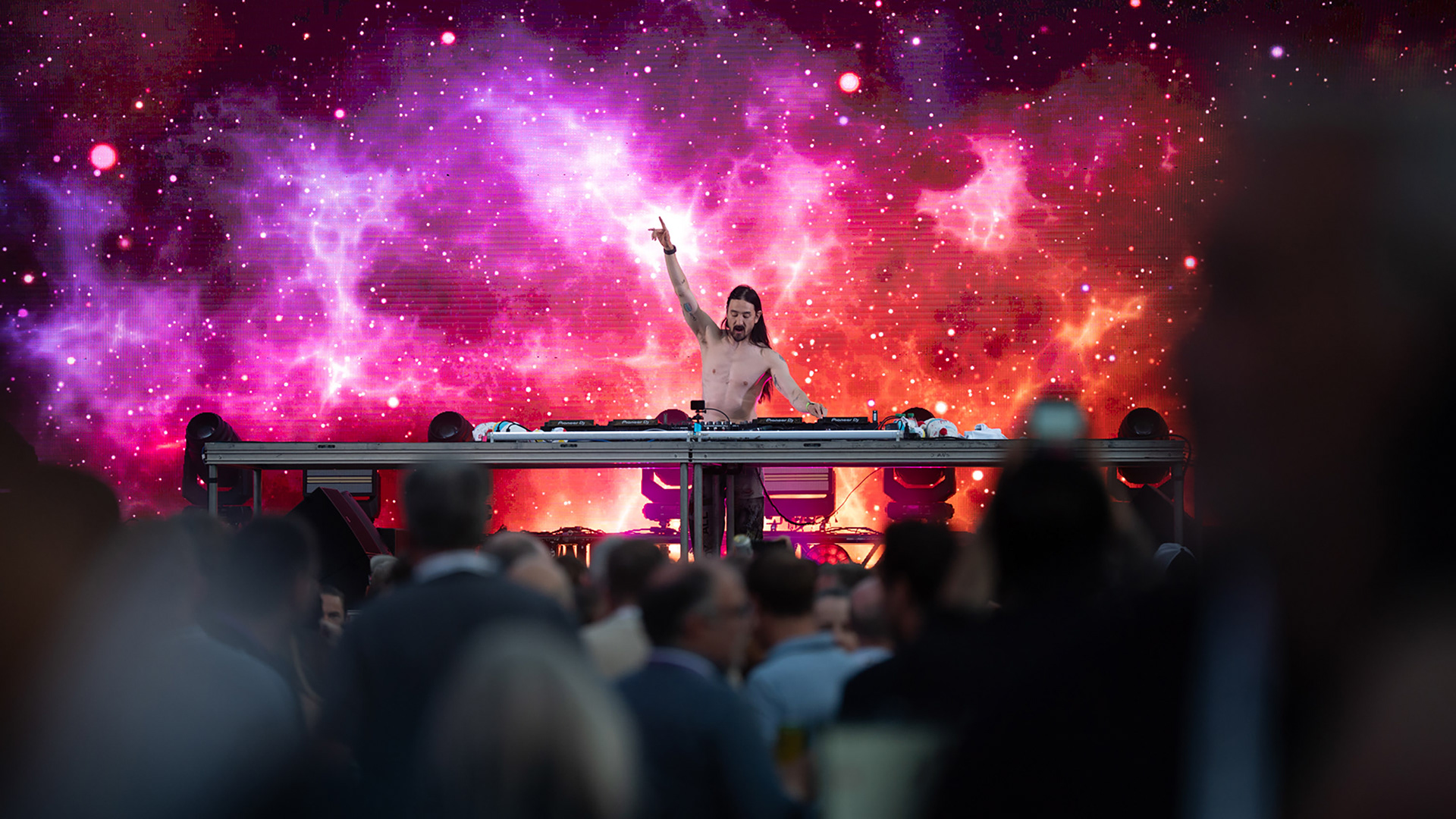 DJ Aoki concert at MCAPS Start in Seattle