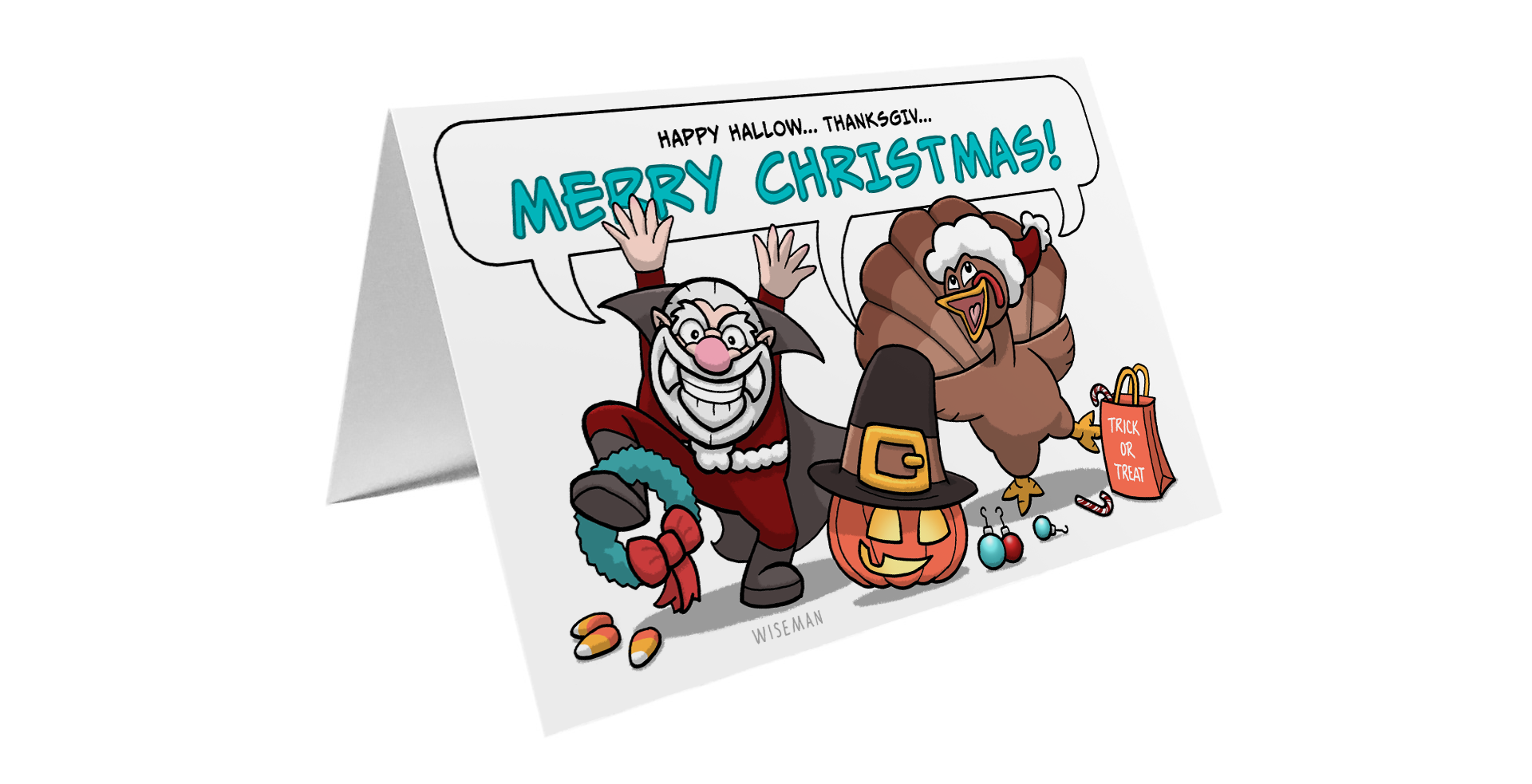 example of holiday card